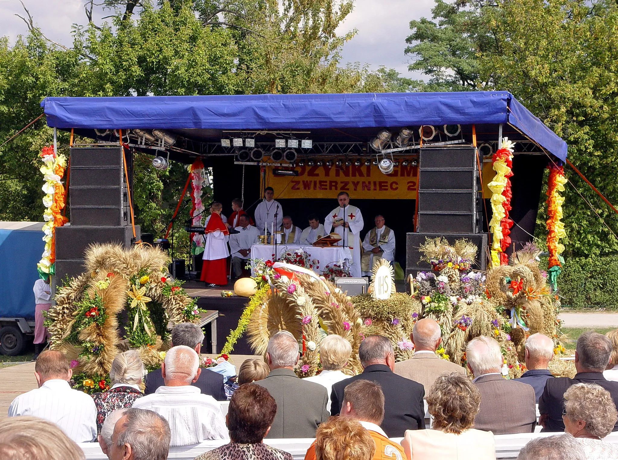 Photo showing: Buskie Dożynki Gminne 2008, Zwierzyniec, 31 sierpnia 2008r.