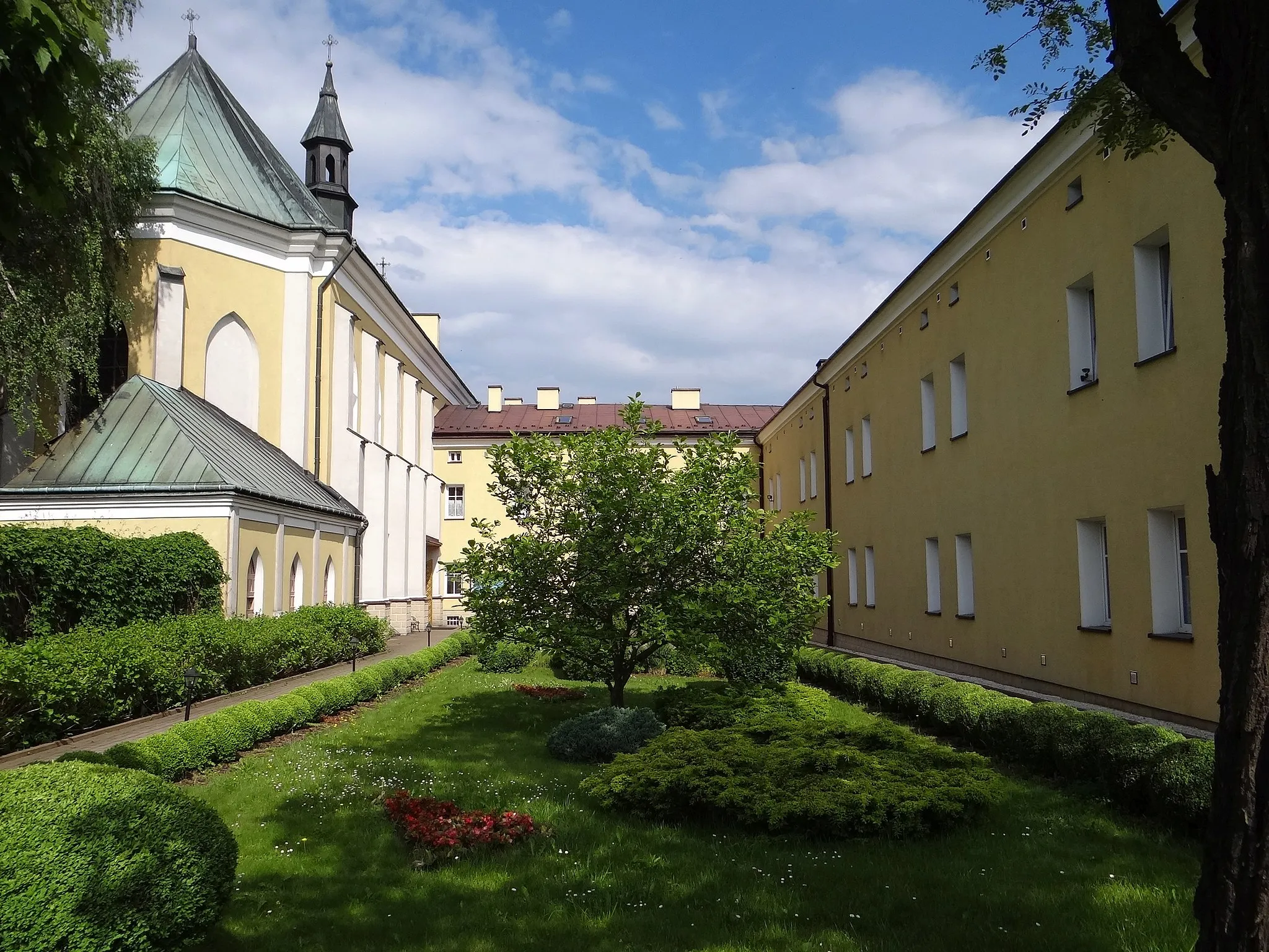 Photo showing: Klasztor Bernardynek w Kończyskach