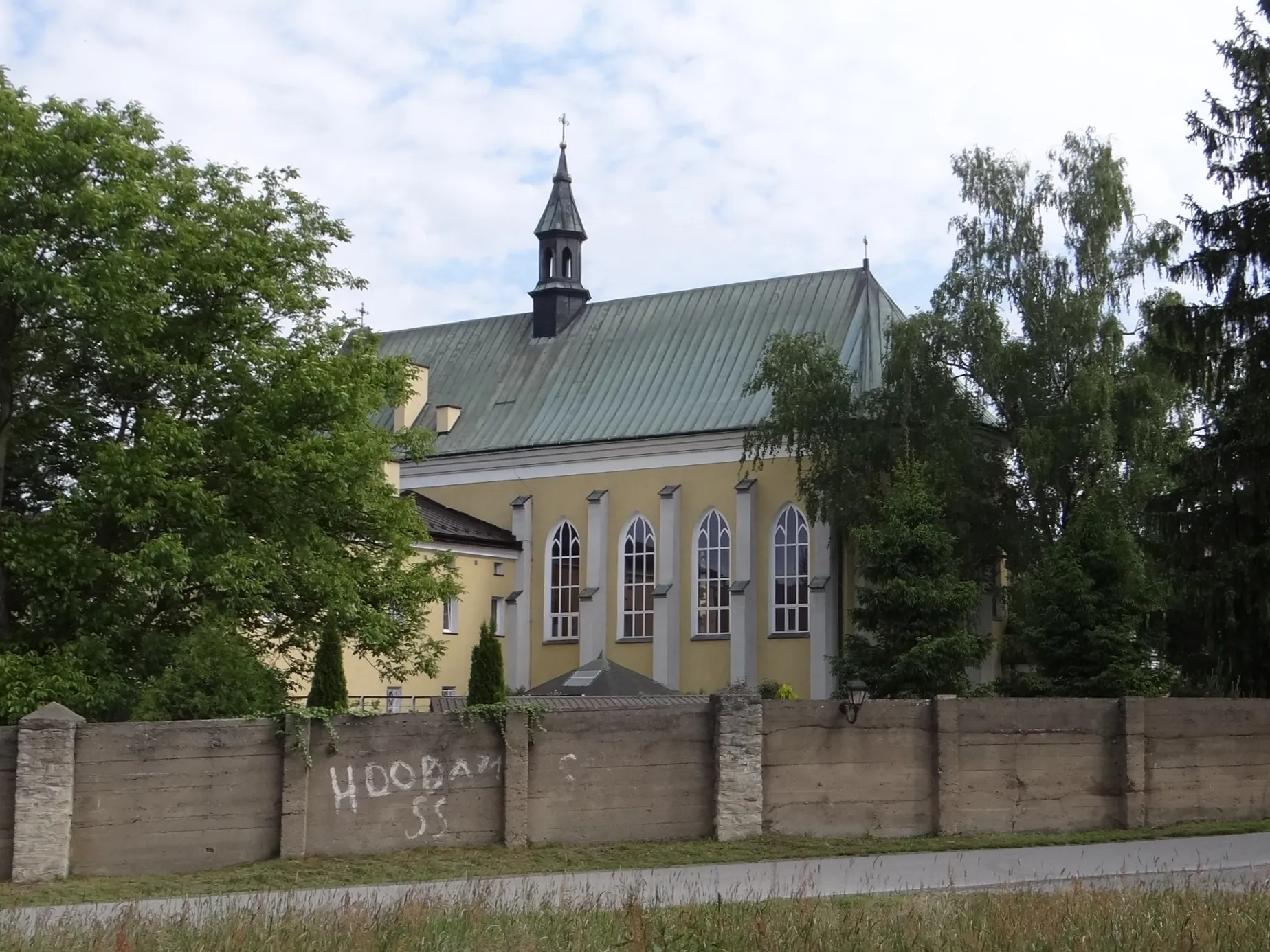 Photo showing: Klasztor bernardynek w Kończyskach
