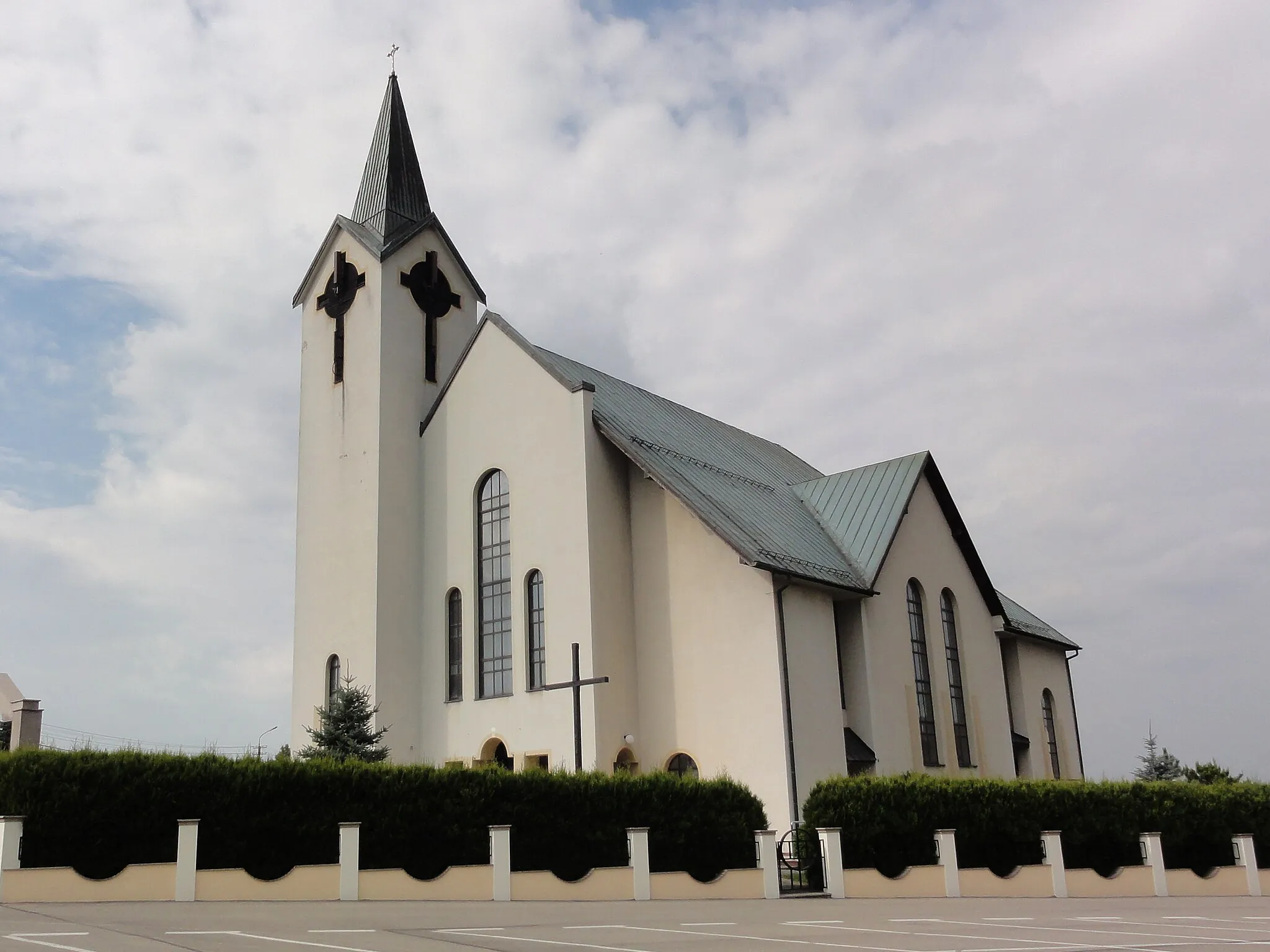 Photo showing: Kościół Najświętszej Rodziny w Kozach Małych