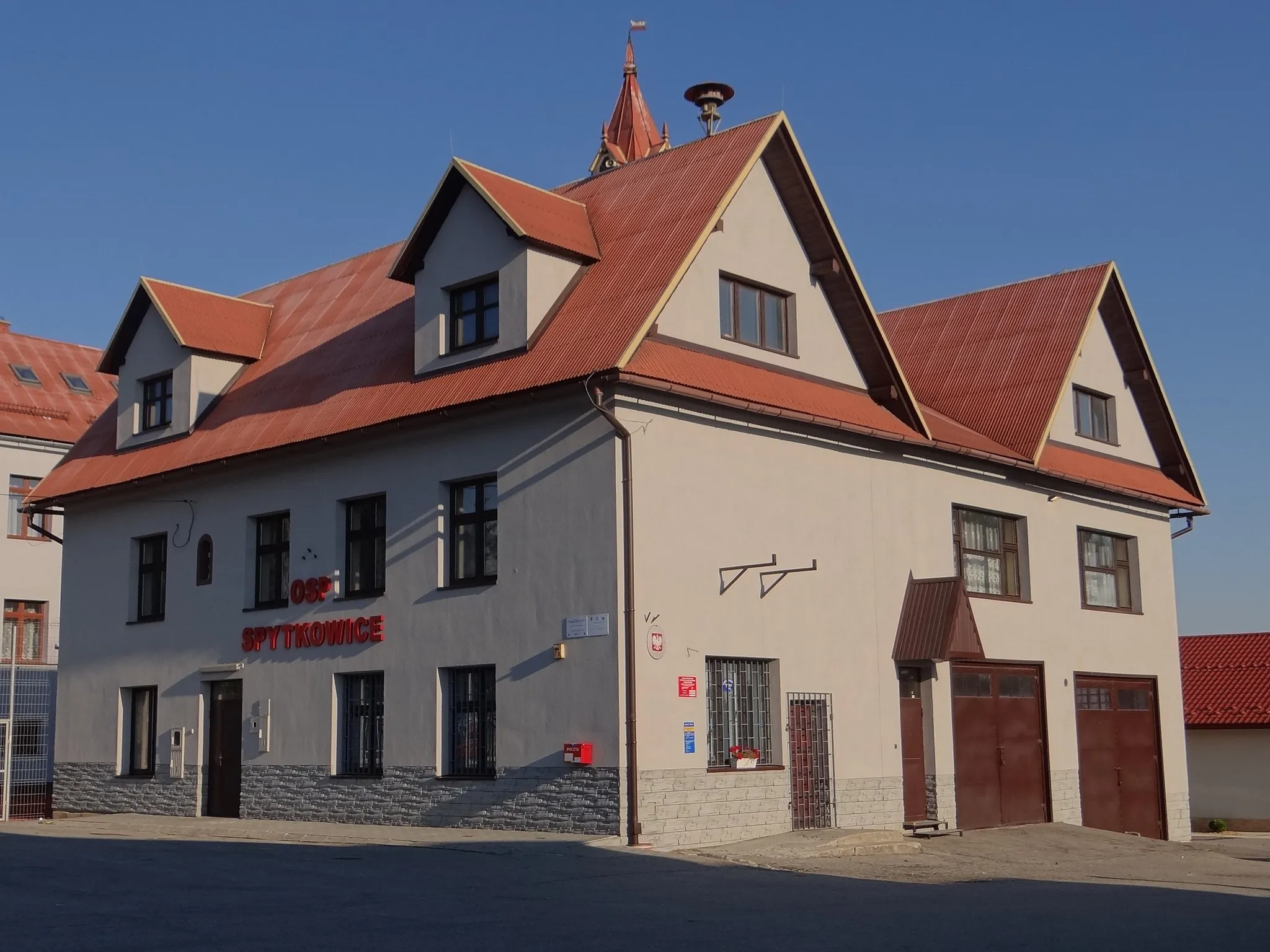 Photo showing: Remiza OSP w Spytkowicach