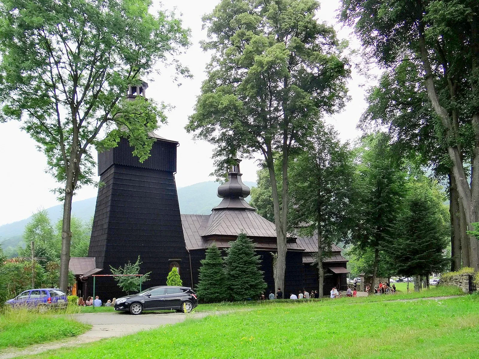 Photo showing: Maciejowa. Kościół NMP Wniebowziętej