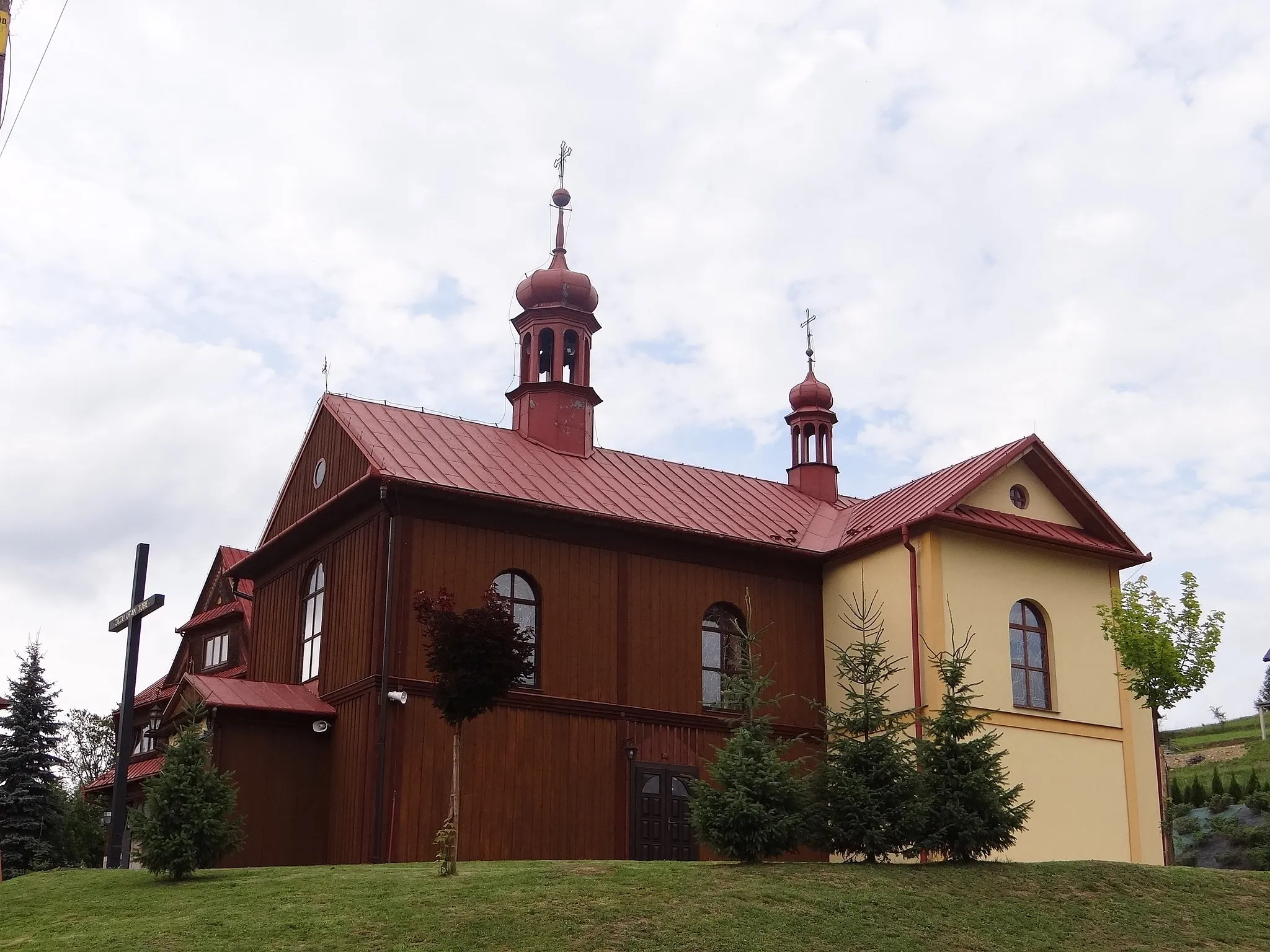 Photo showing: Kaplica Matki Boskiej Ostrobramskiej w miejscowości Więciórka. Data powstania: 1951.