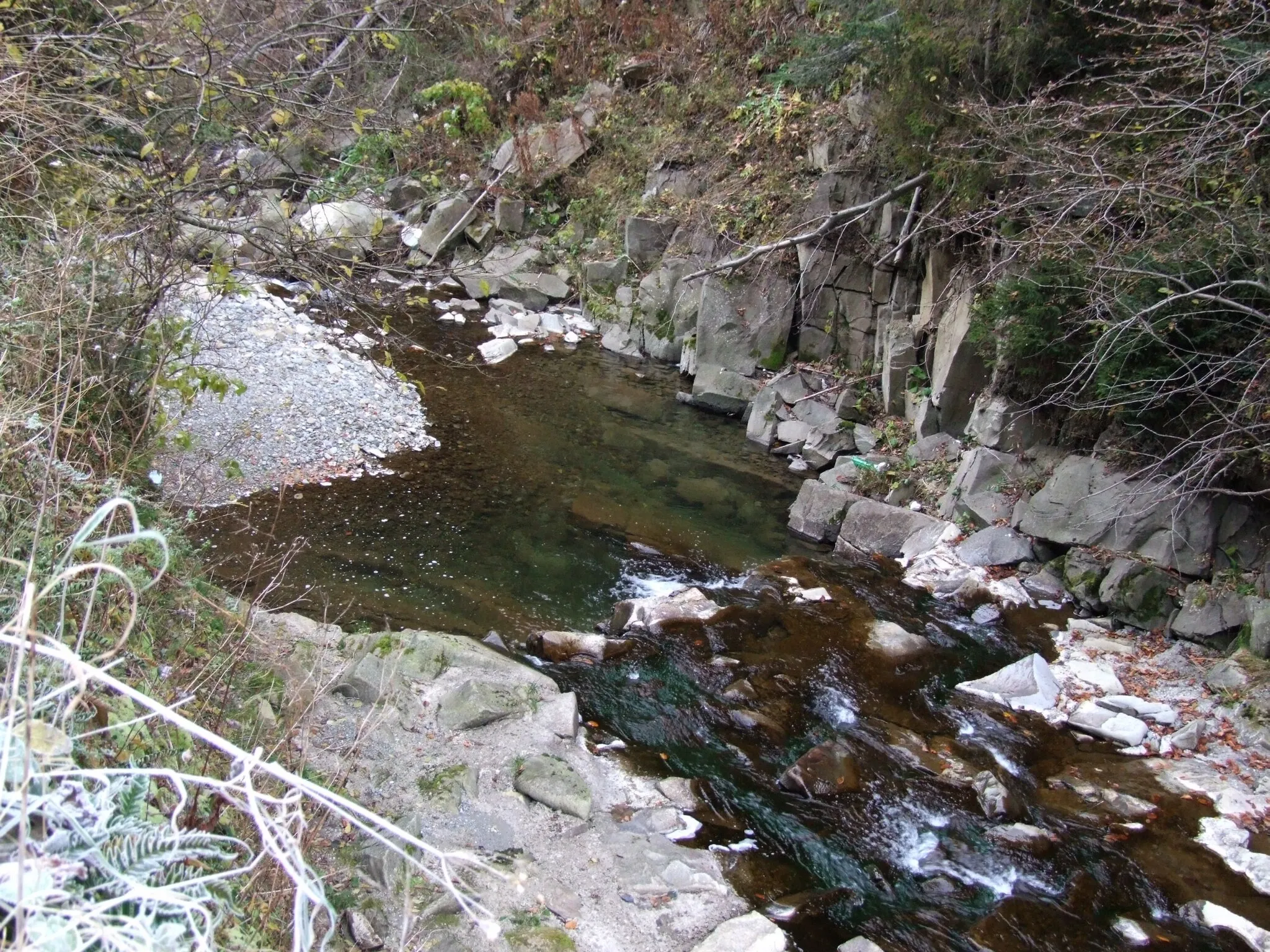 Photo showing: Potok Kąty w Brzynie