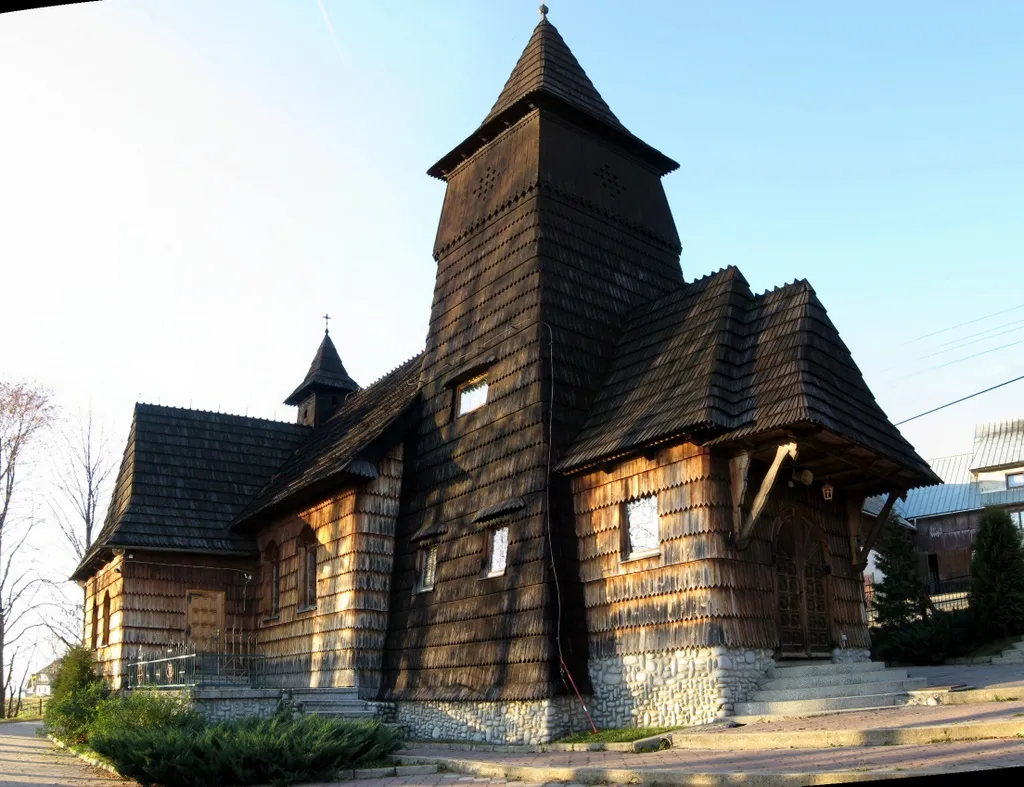 Photo showing: Church in Rzepiska, Poland