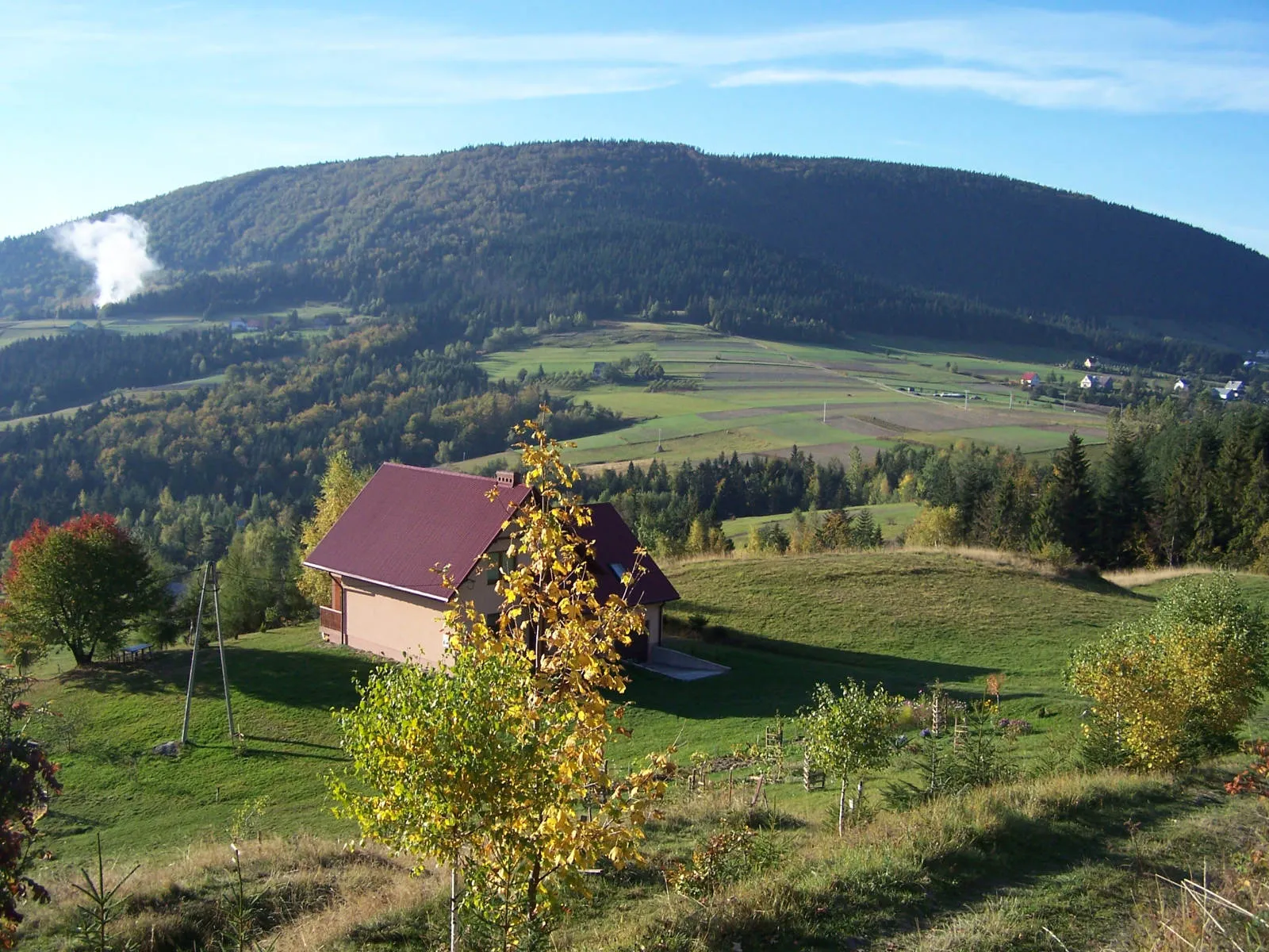 Photo showing: Modyń (Beskid Wyspowy)