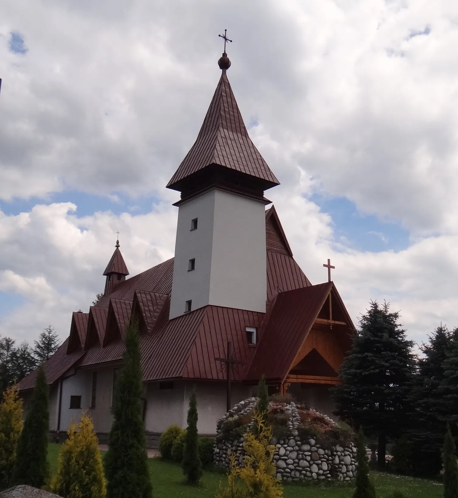 Photo showing: Kościół w Pyzówce