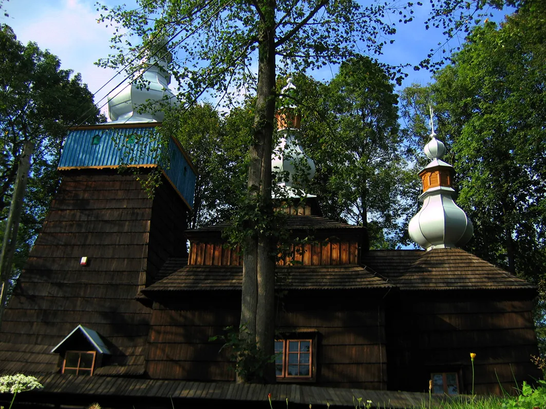 Photo showing: Greek Catholic church in Bielanka