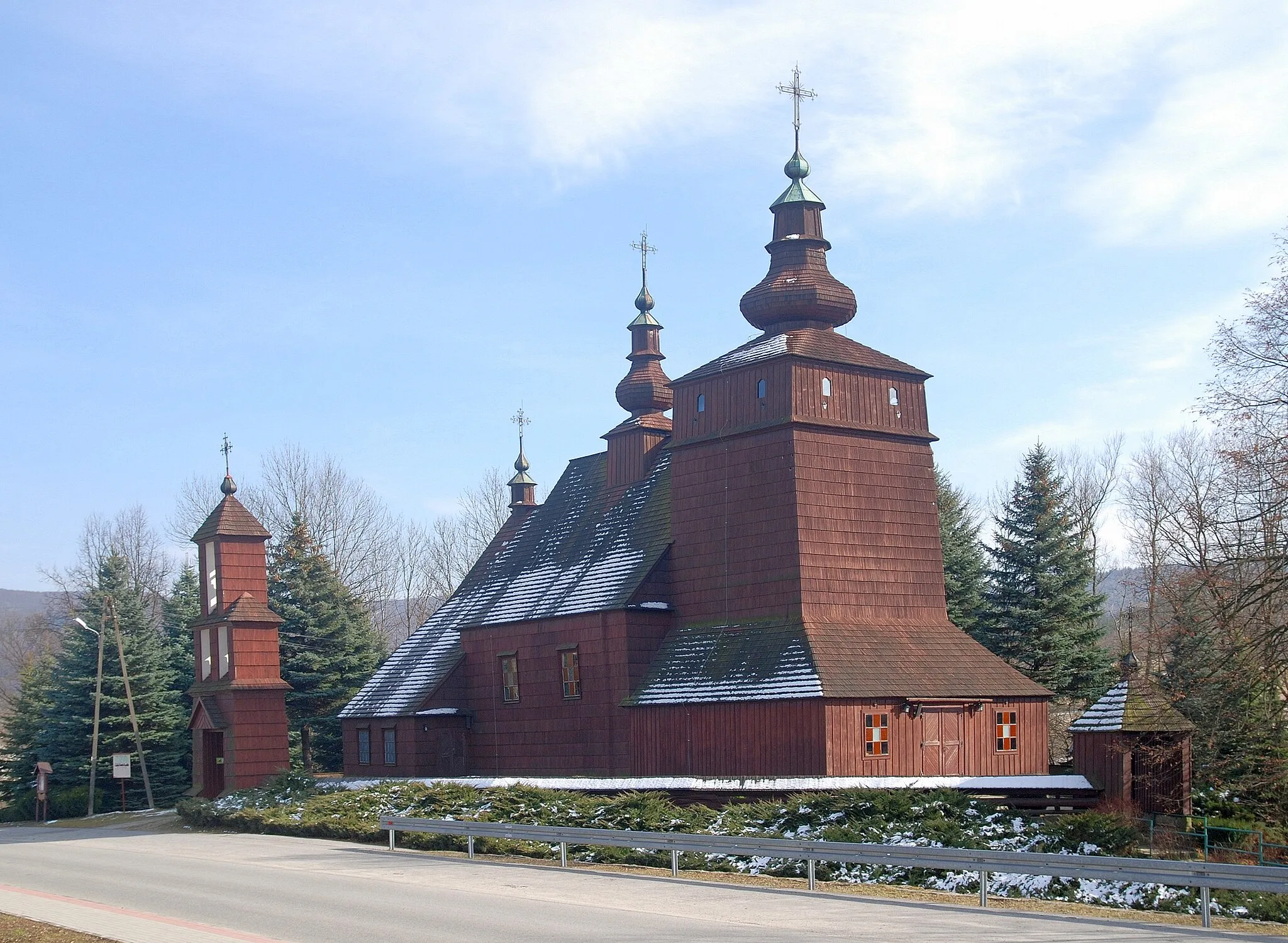 Photo showing: wieś Męcina Wielka