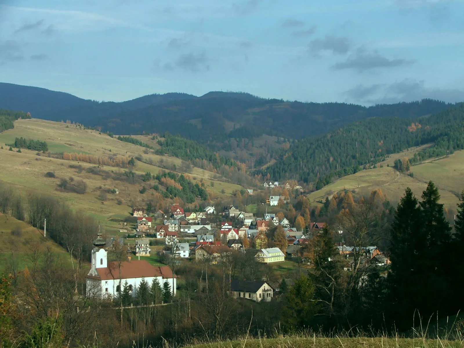 Photo showing: Jaworki (Małe Pieniny)