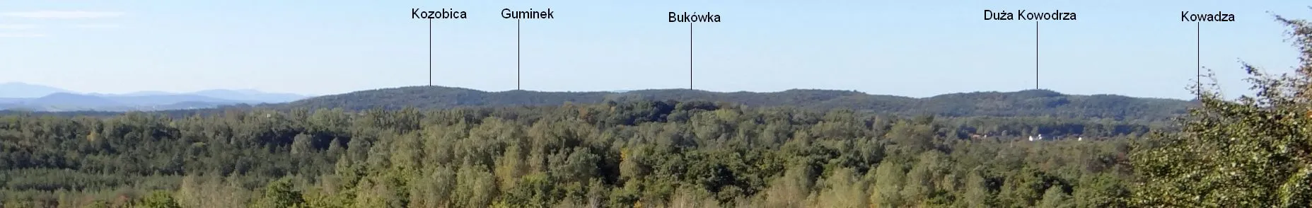 Photo showing: Widok z Góry Pychowickiej