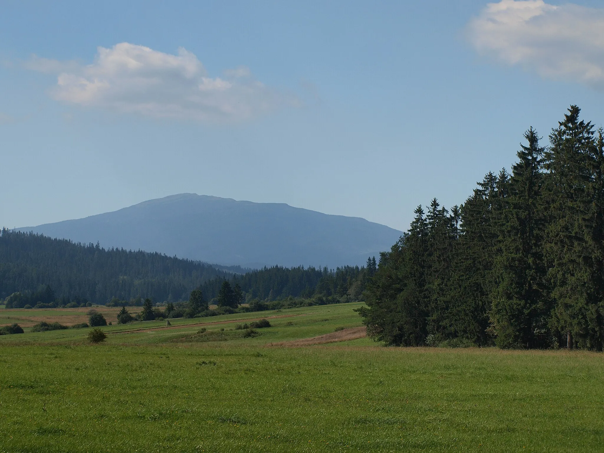 Photo showing: Babia Góra -view from Podwilk