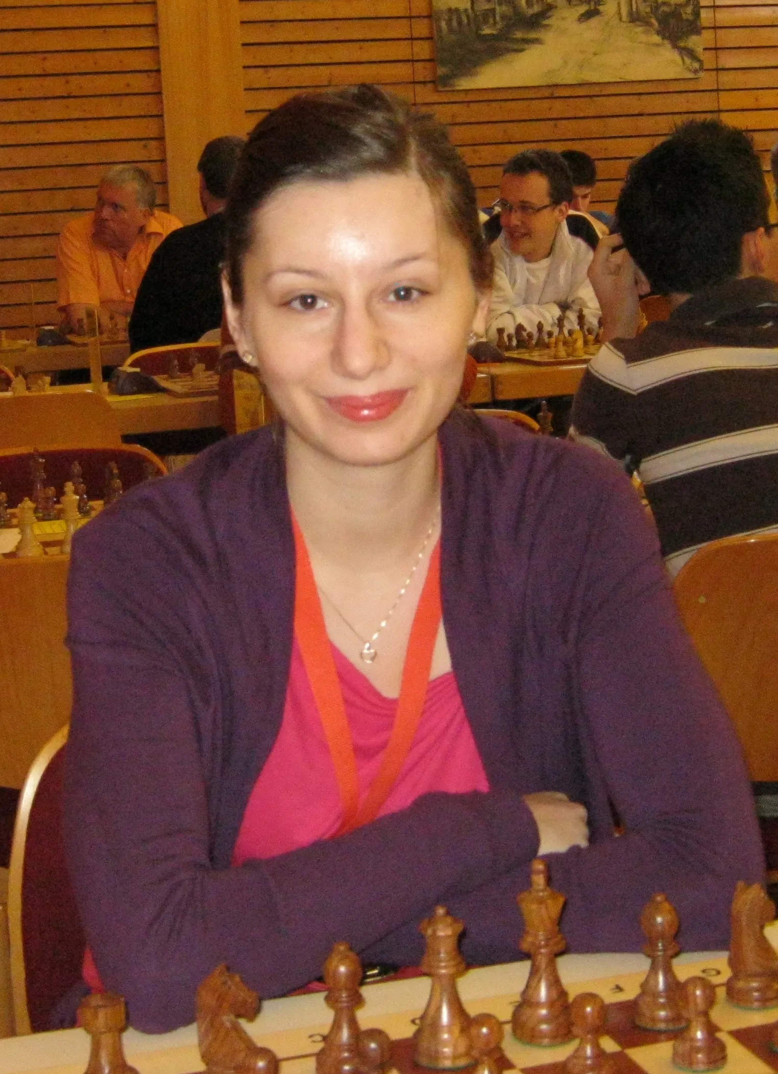 Photo showing: Joanna Majdan-Gajewska, chess player from Poland