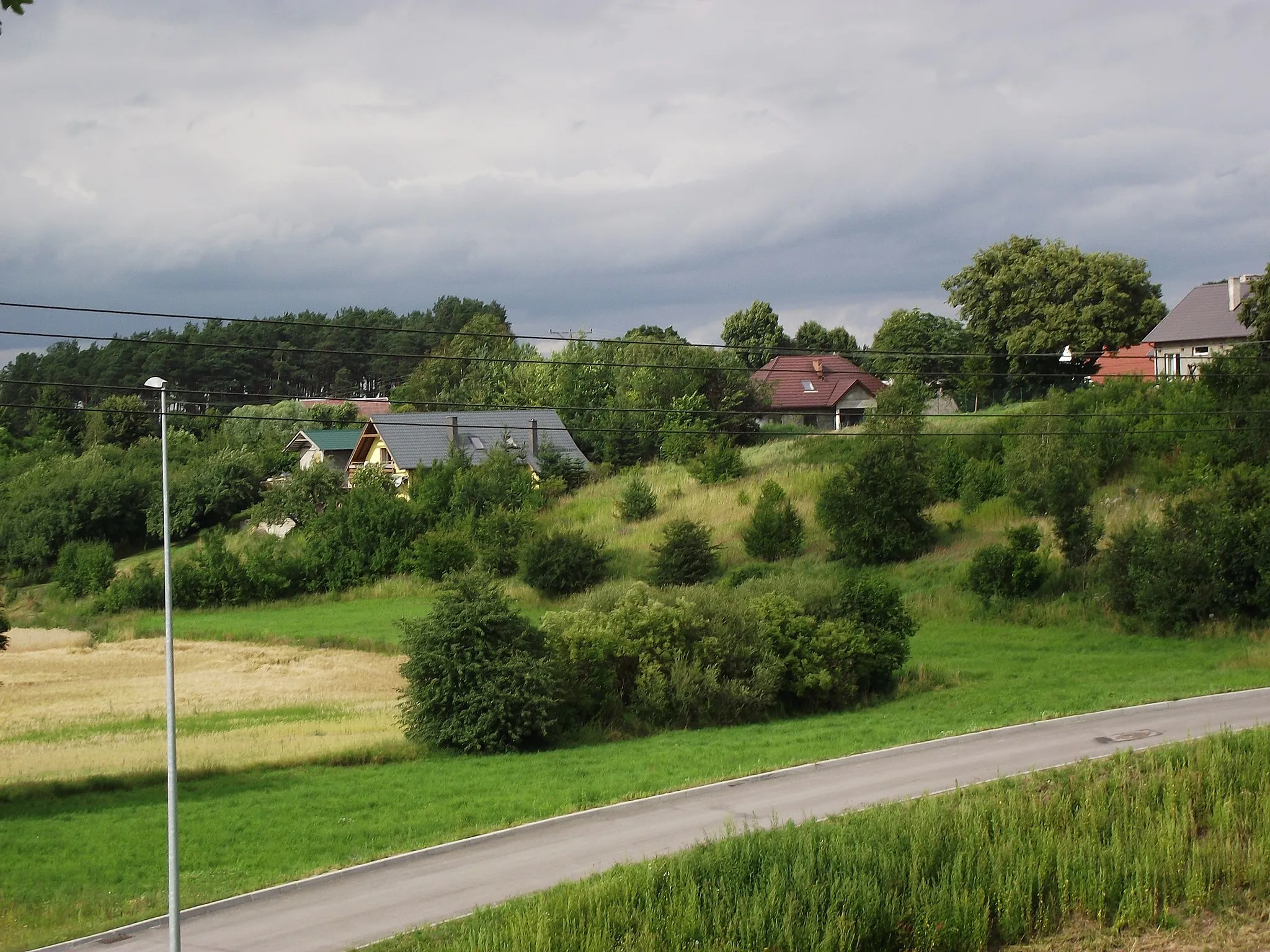 Photo showing: Biała Góra - wieś nad Nogatem