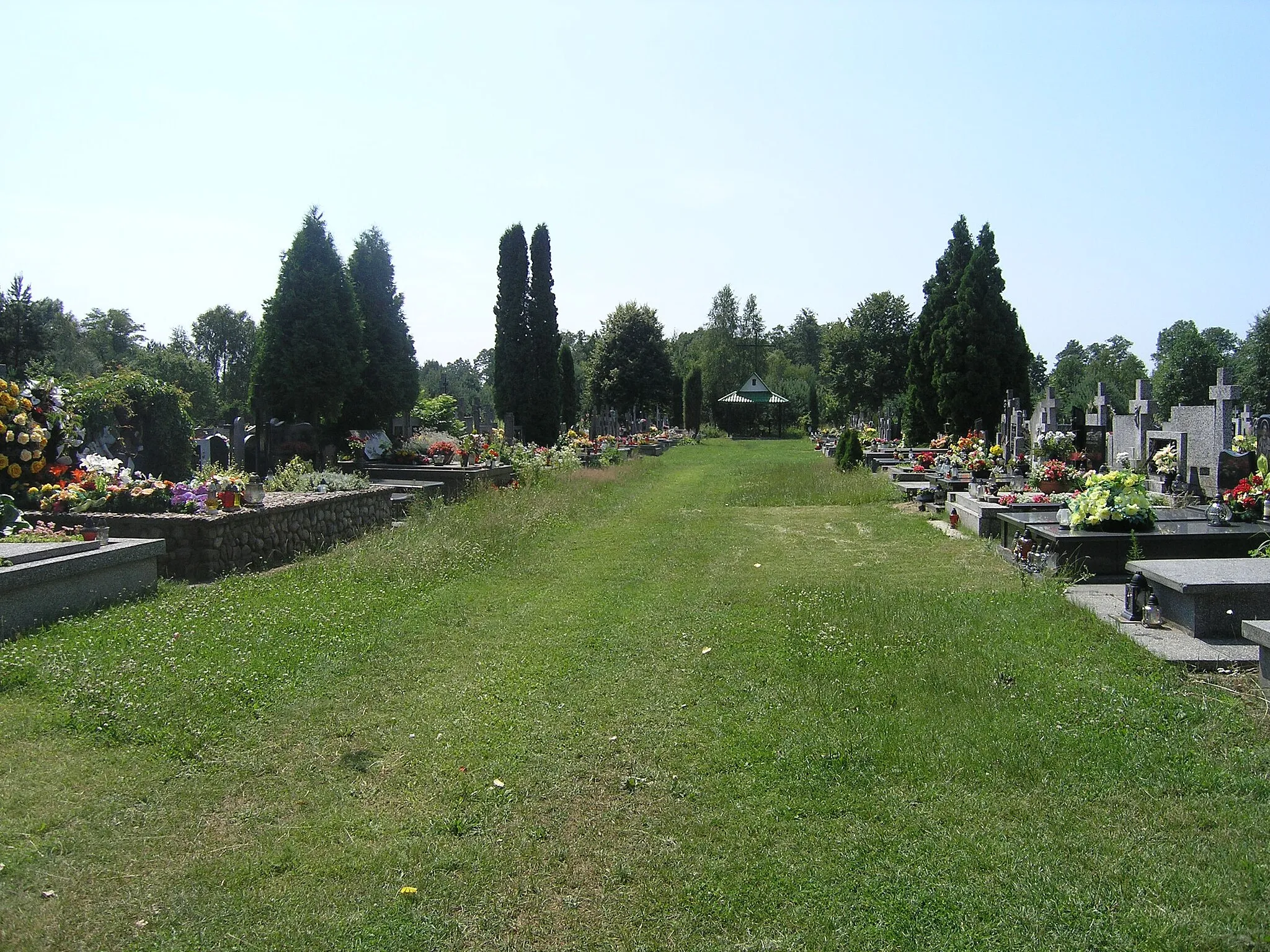 Photo showing: Cmentarz w Borzymach w gminie Jadów