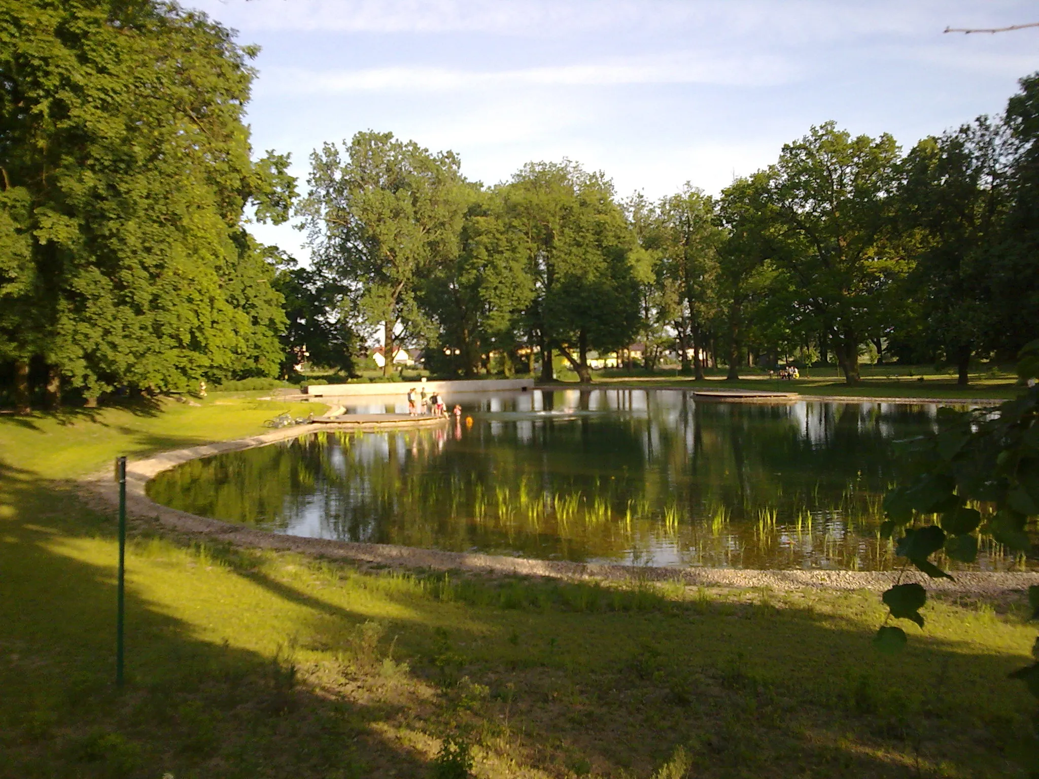 Photo showing: Park miejski im. Jana Pawła II w Ostrowi Mazowieckiej