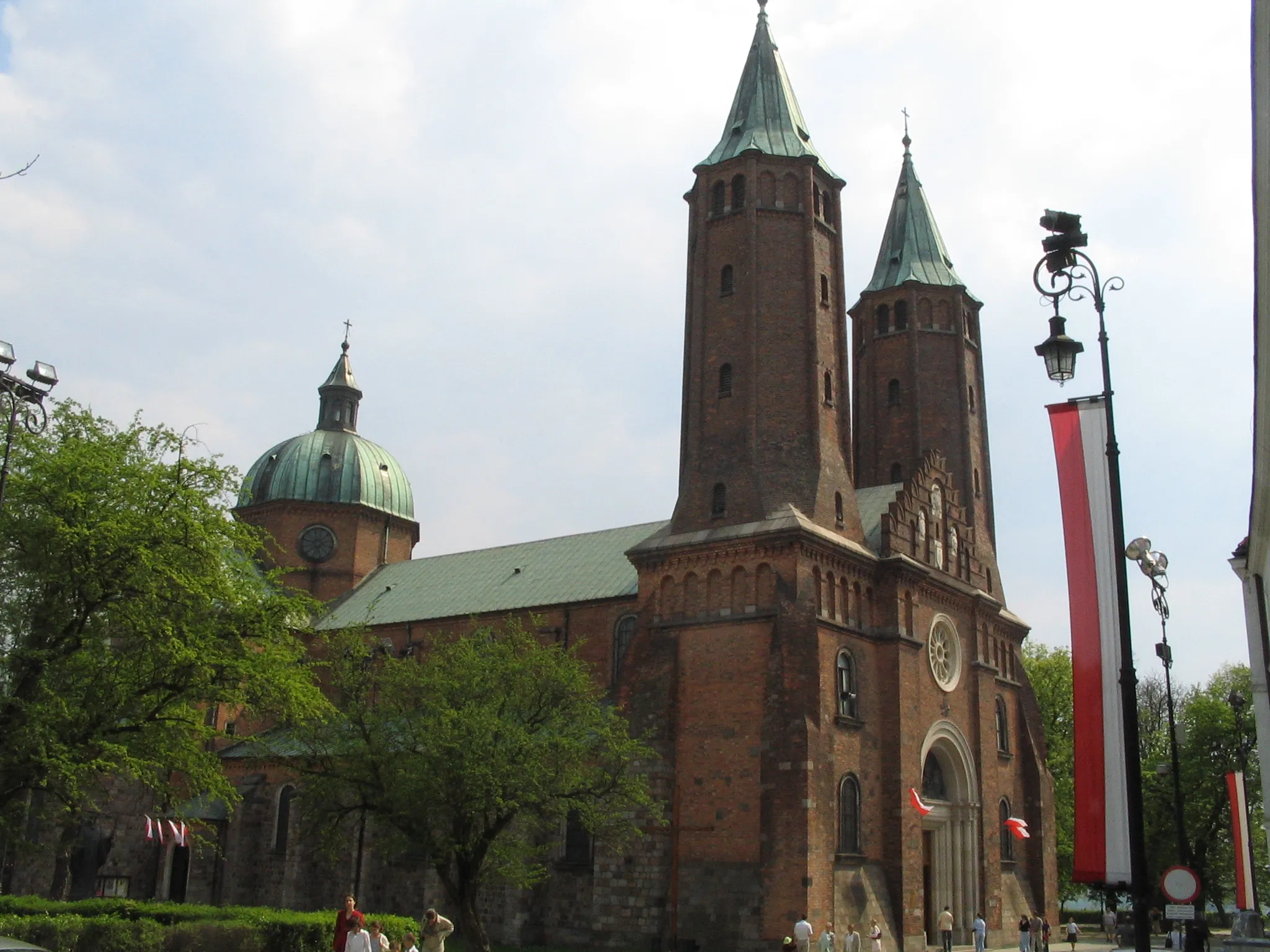 Photo showing: Cathedral in Płock, Poland