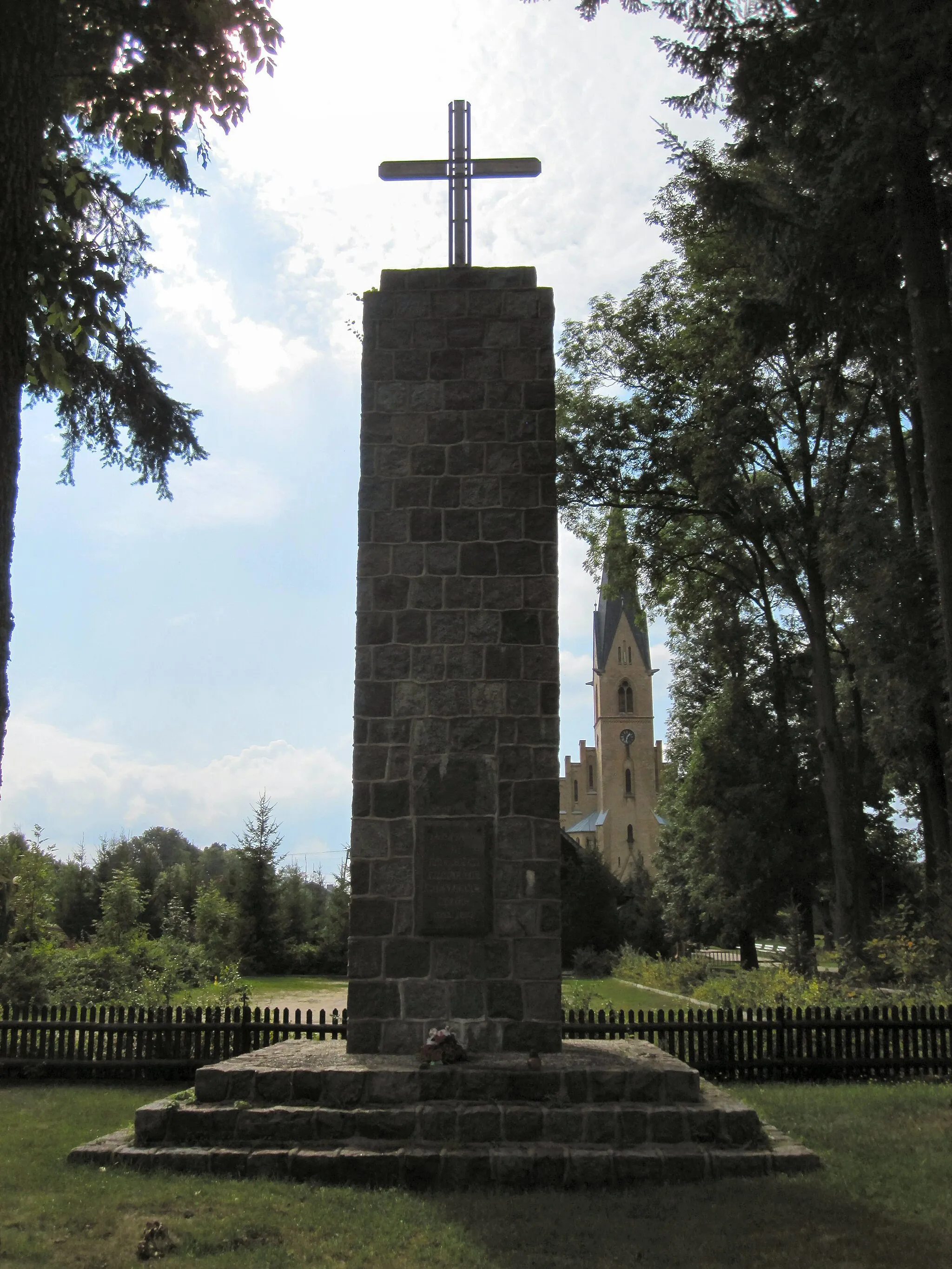 Photo showing: Monument in Rozogi