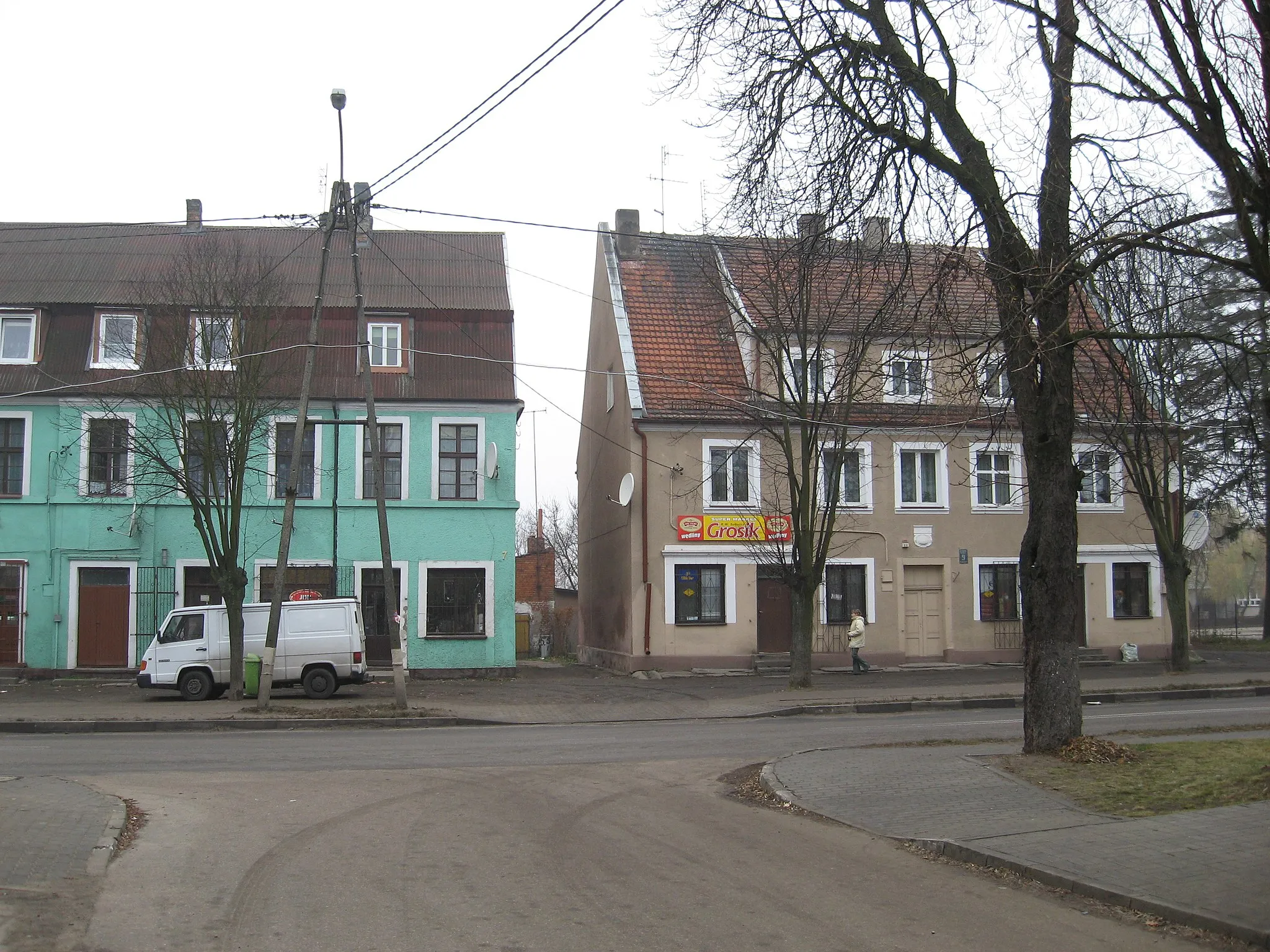 Photo showing: Iłowo-Osada - budynki przy ulicy Wyzwolenia