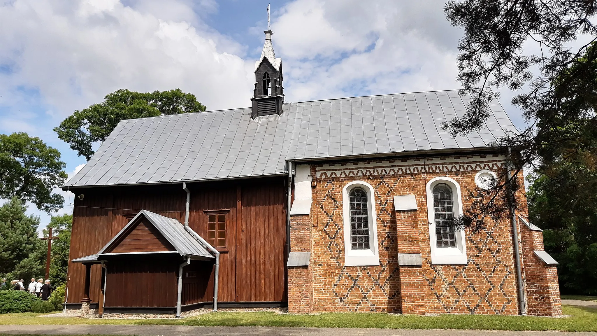 Photo showing: Malużyn (gm. Glinojeck, pow. Ciechanów) - Kościół Zwiastowania NMP