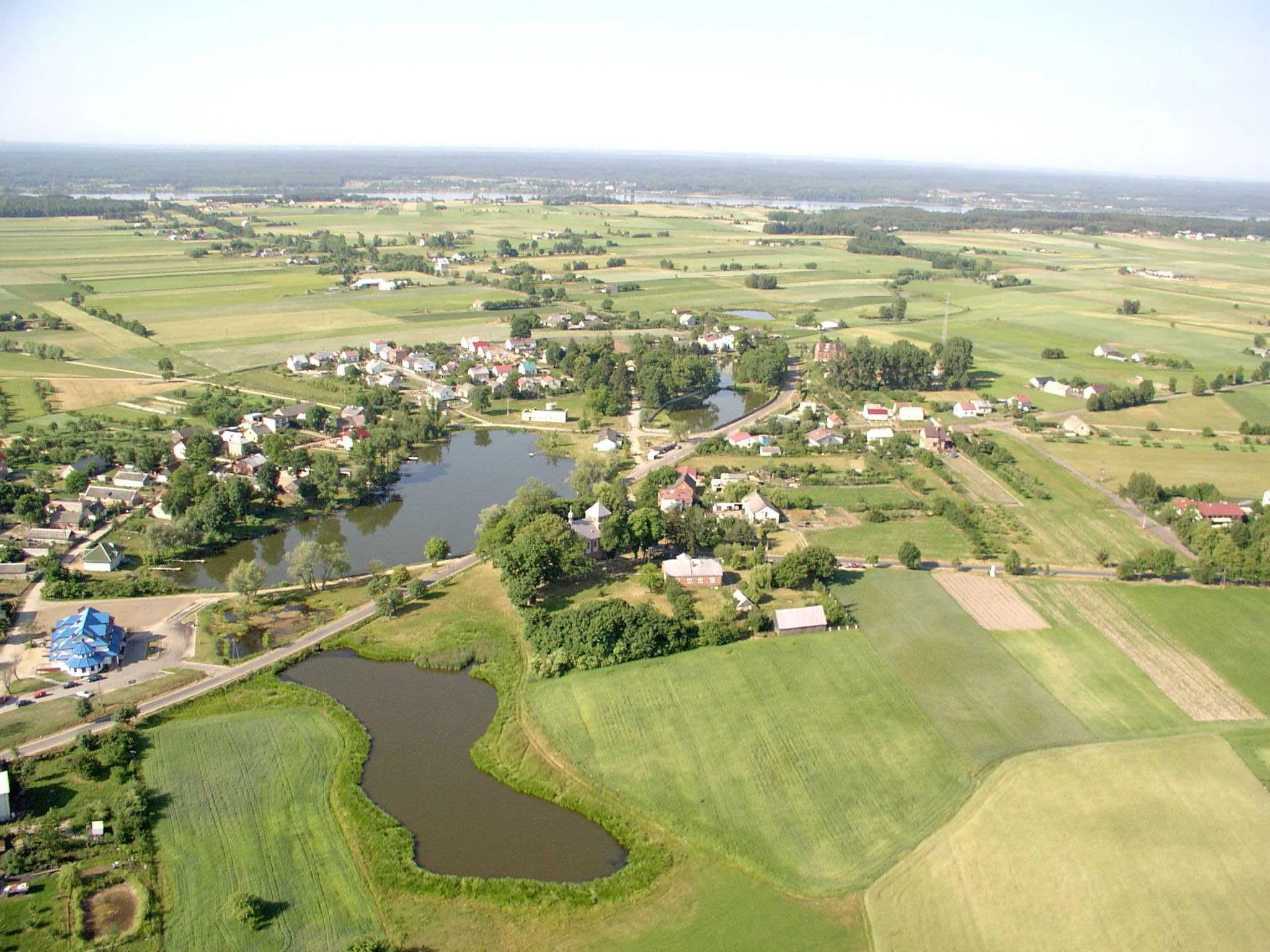 Photo showing: 1.Siecień 2.Murzynowo 3.Wisła