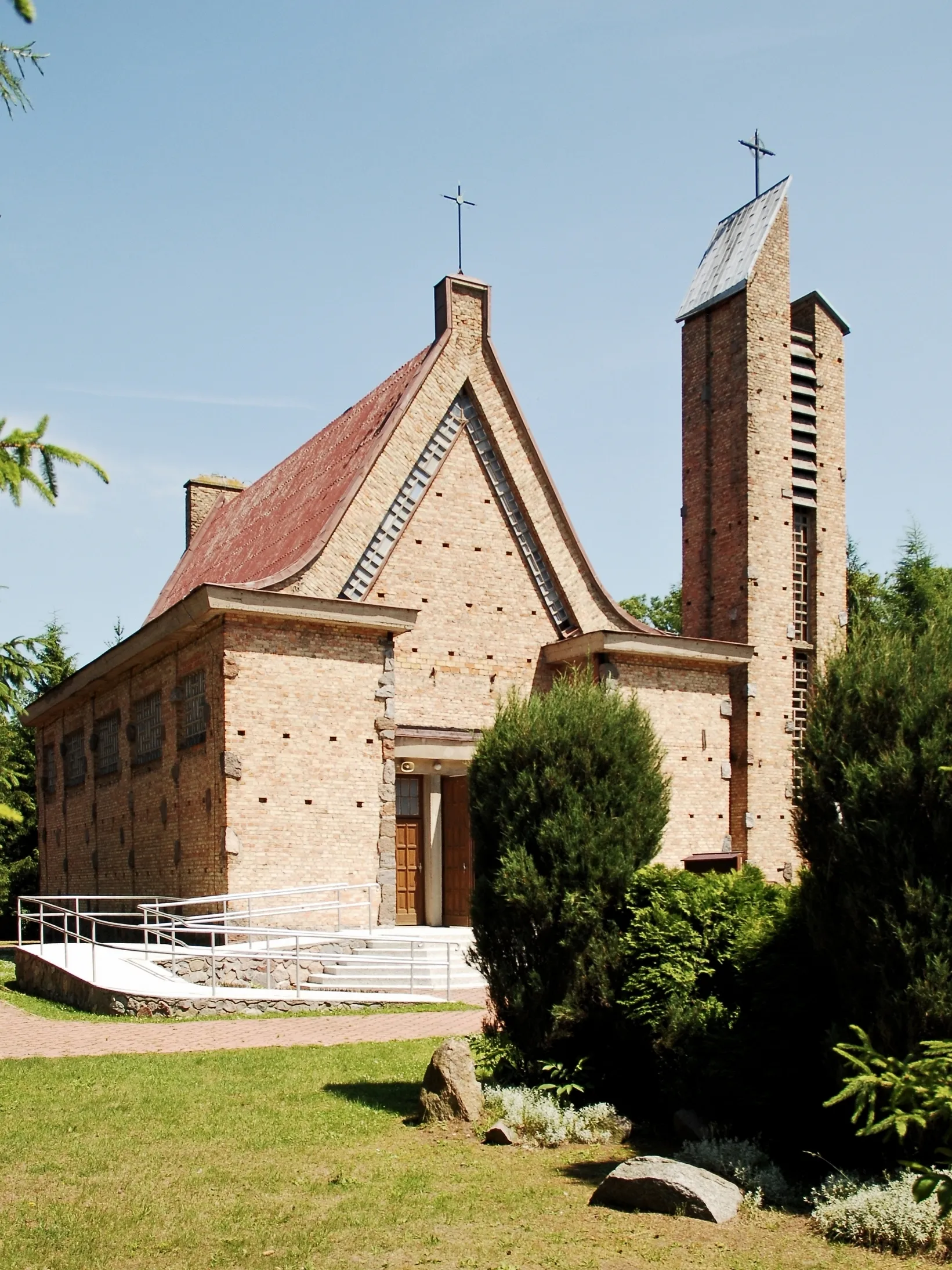 Photo showing: Kościół pw. Świętej Trójcy w Bulkowie (województwo mazowieckie).
