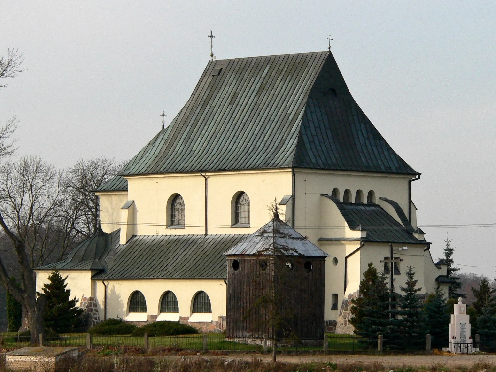 Photo showing: Zagroba - kościół pw. św. Wojciecha.