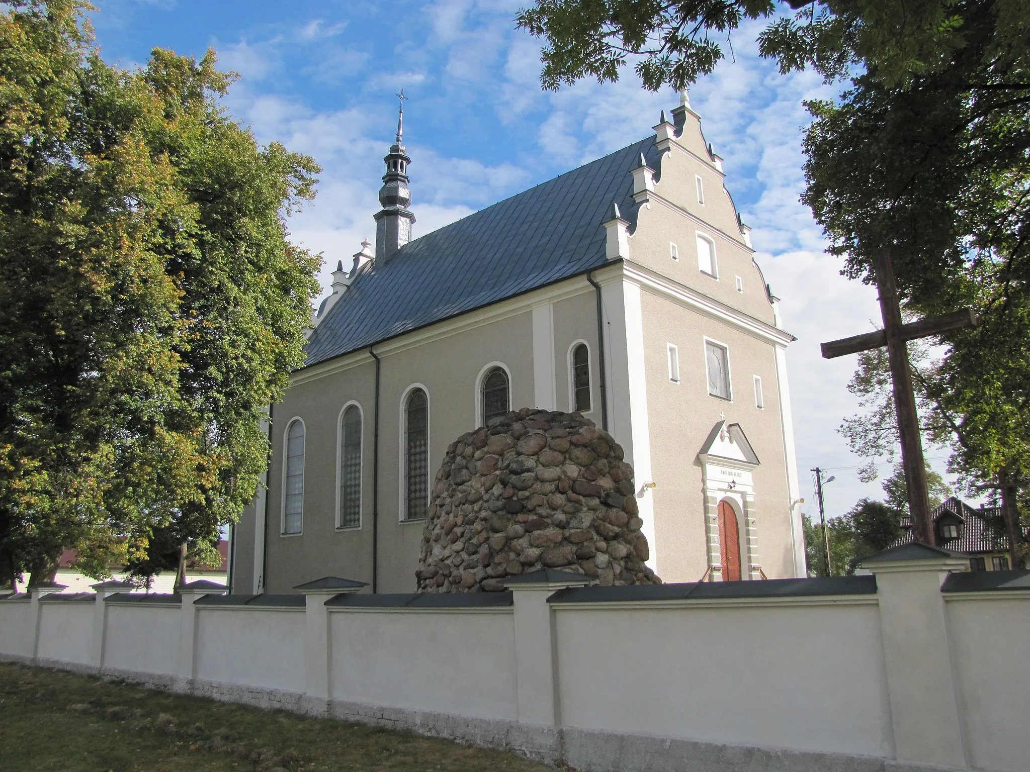 Photo showing: Mostów - kościół parafialny p.w. MB Anielskiej, 1937 (zabytek nr A-277)