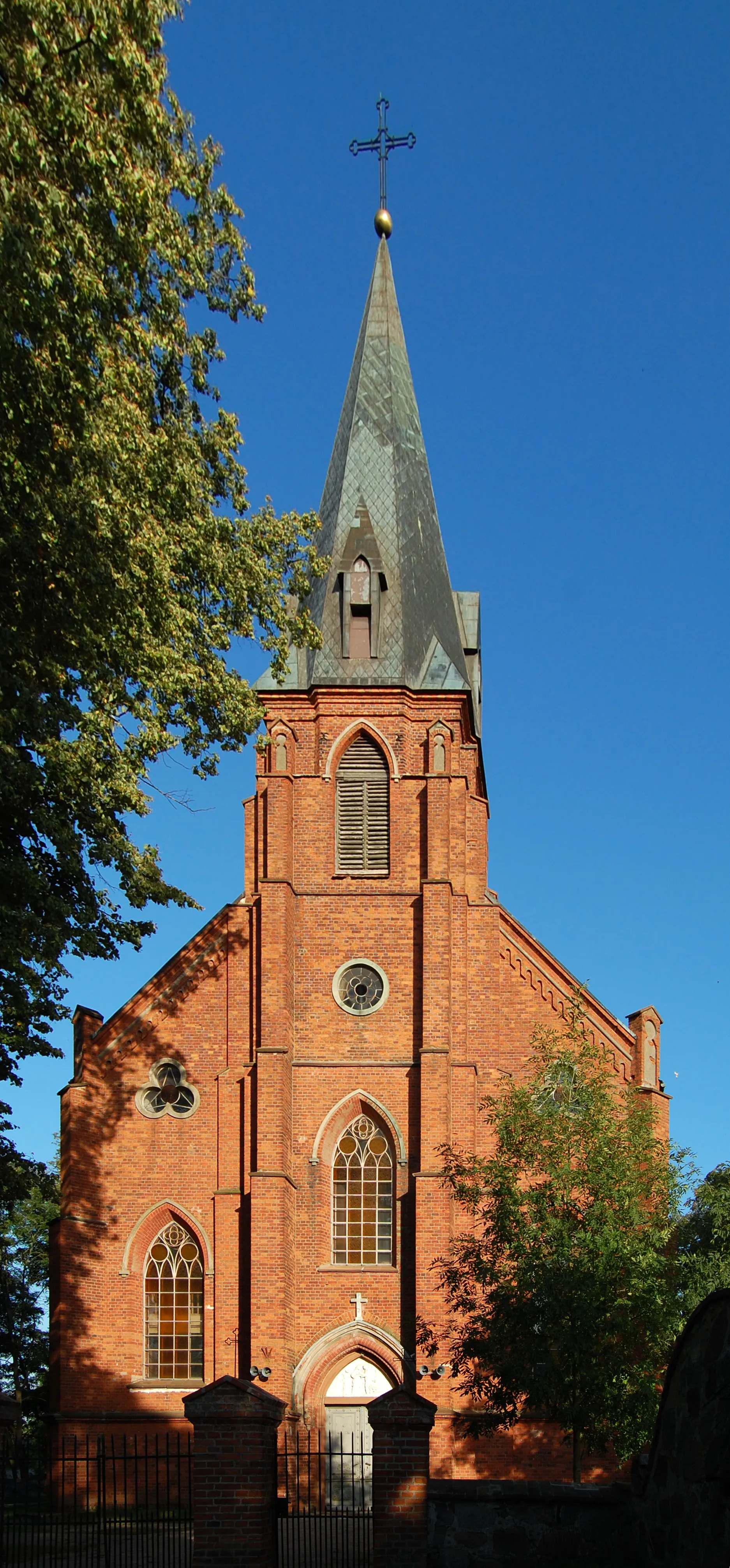 Photo showing: Church in Miastków Kościelny, Masovian Voivodeship, Poland.
