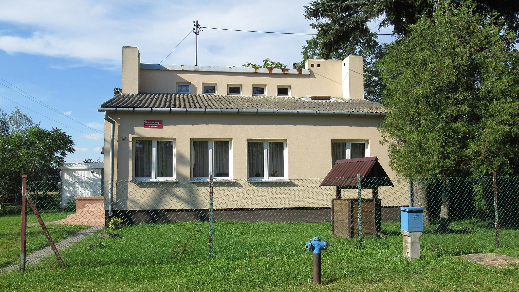 Photo showing: Szóstka (gm. Drelów, pow. bialski, woj. lubelskie). Filia Gminnej Biblioteki Publicznej.