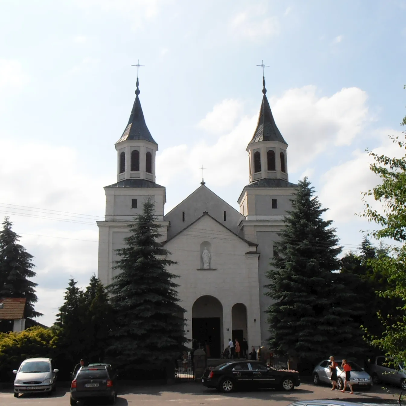 Photo showing: Wilczyska (pow. łukowski, woj. lubelskie, Polska). Miejscowy kościół rzymskokatolicki.