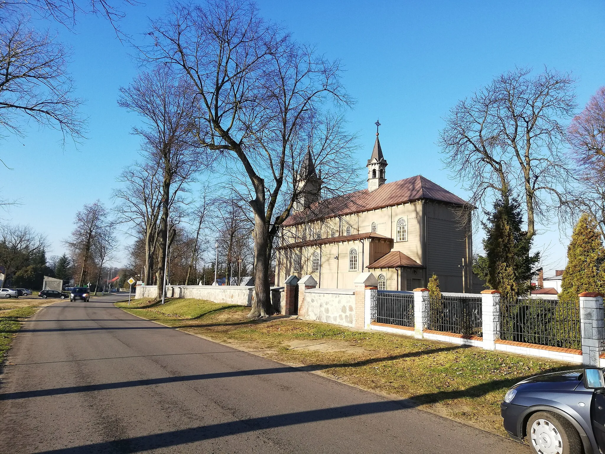 Photo showing: Kościół parafialny Świętej Trójcy w Żeliszewie Podkościelnyn, 1770