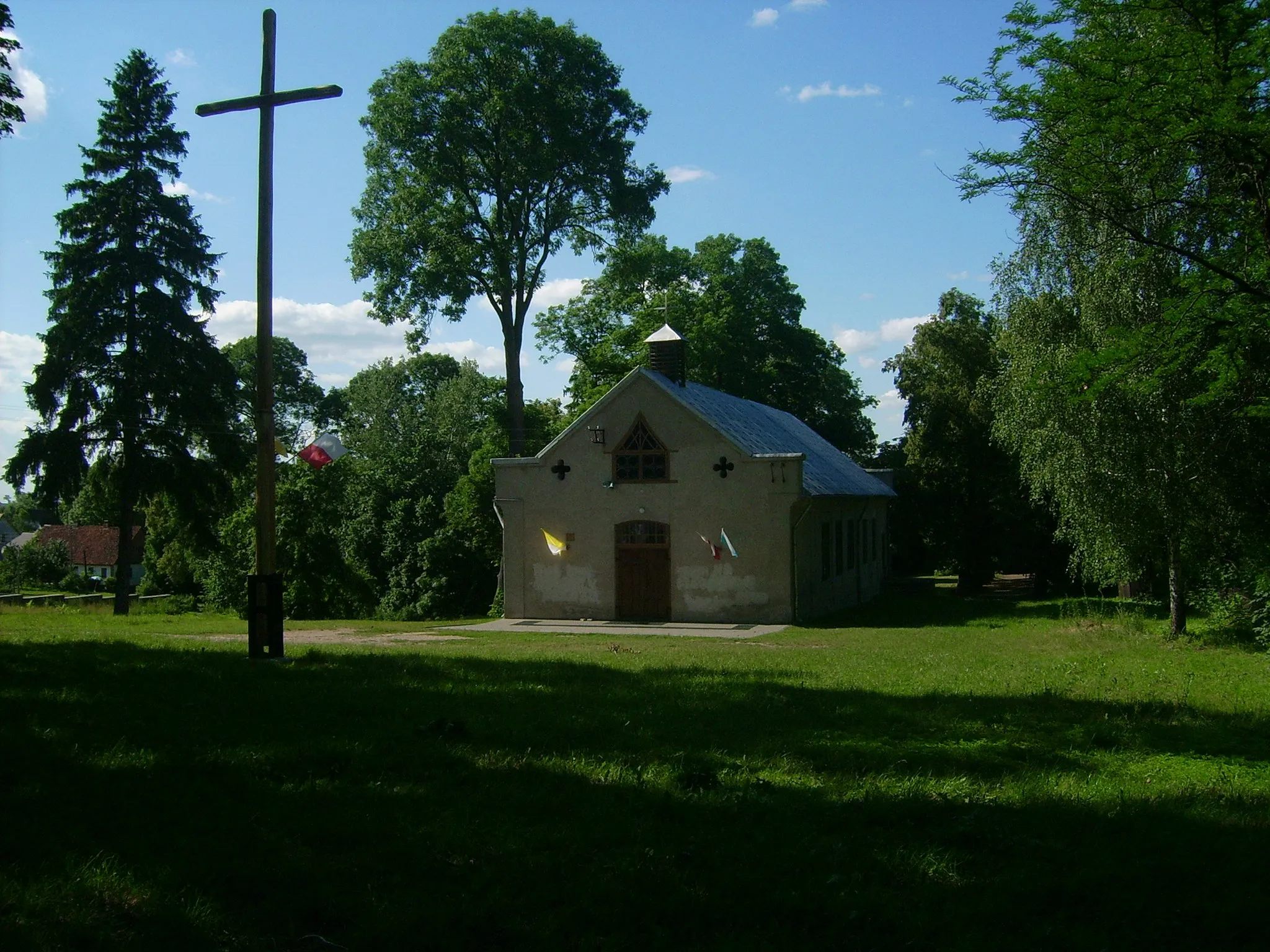 Photo showing: Chapel, earlier a orangery, in Korczew