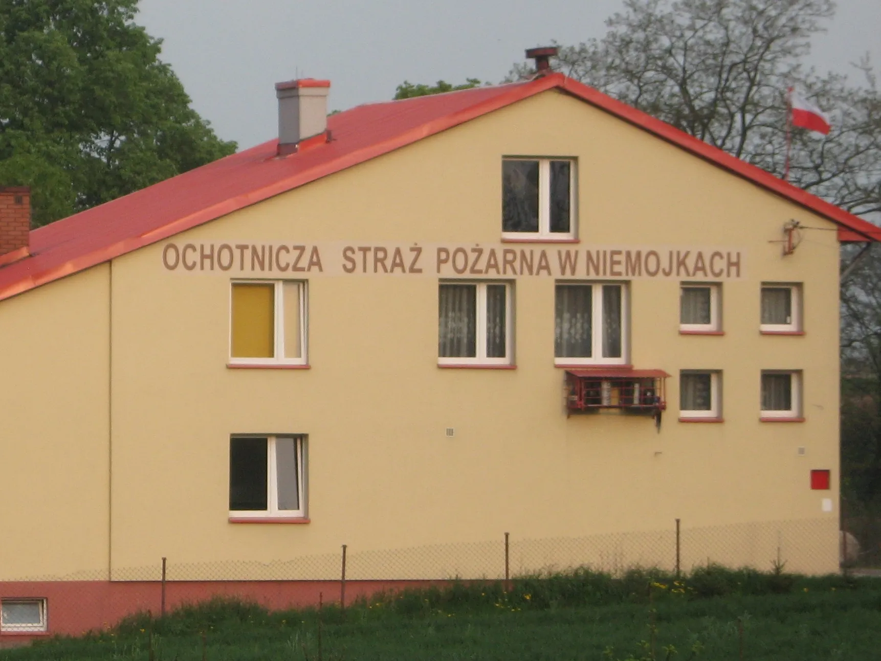 Photo showing: Ochotnicza Straż Pożarna w Niemojkach