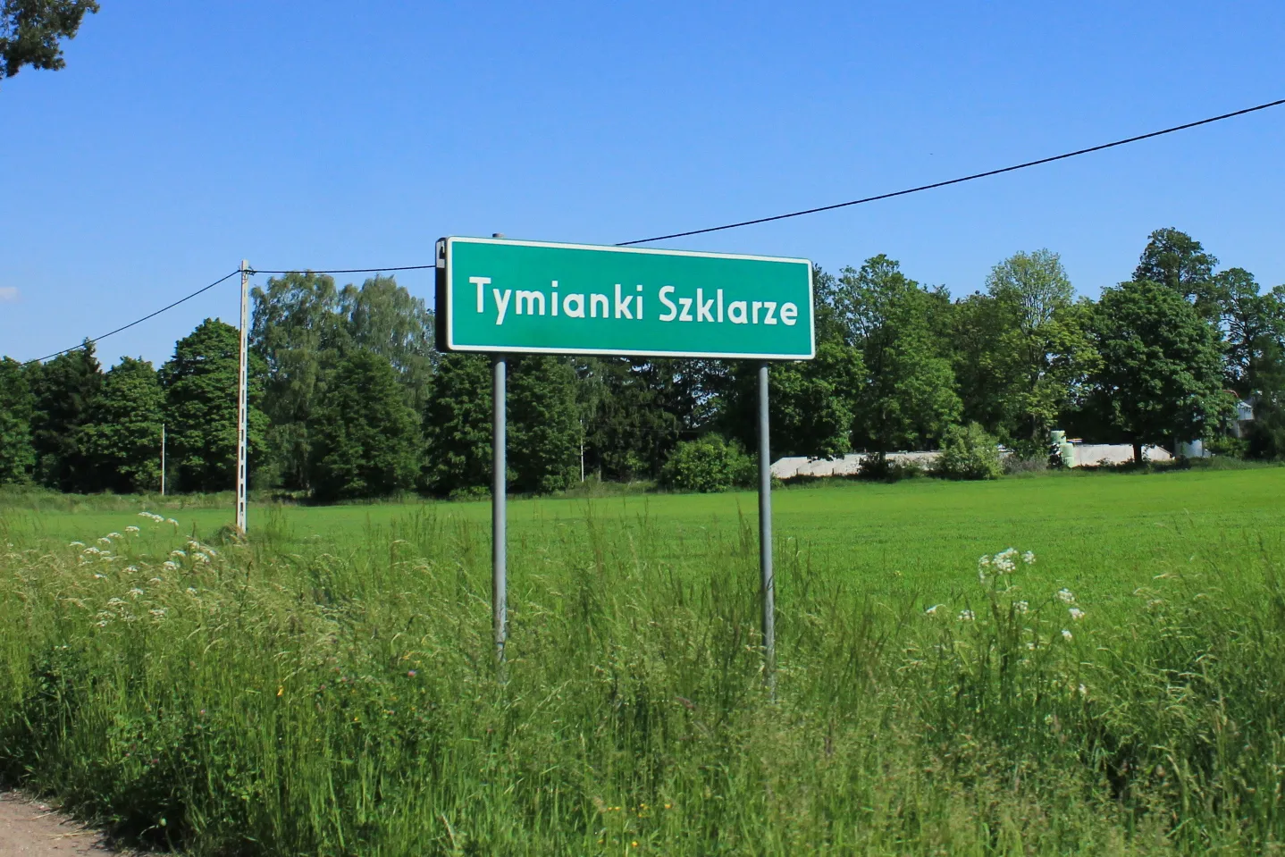 Photo showing: Tymianki-Szklarze - wieś w Polsce położona w województwie mazowieckim, w powiecie ostrowskim, w gminie Boguty-Pianki.