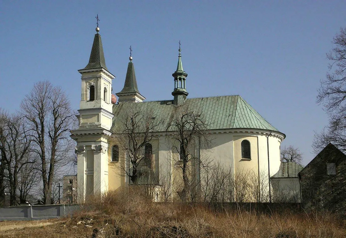 Photo showing: Zabytkowy kościół w Przysusze.