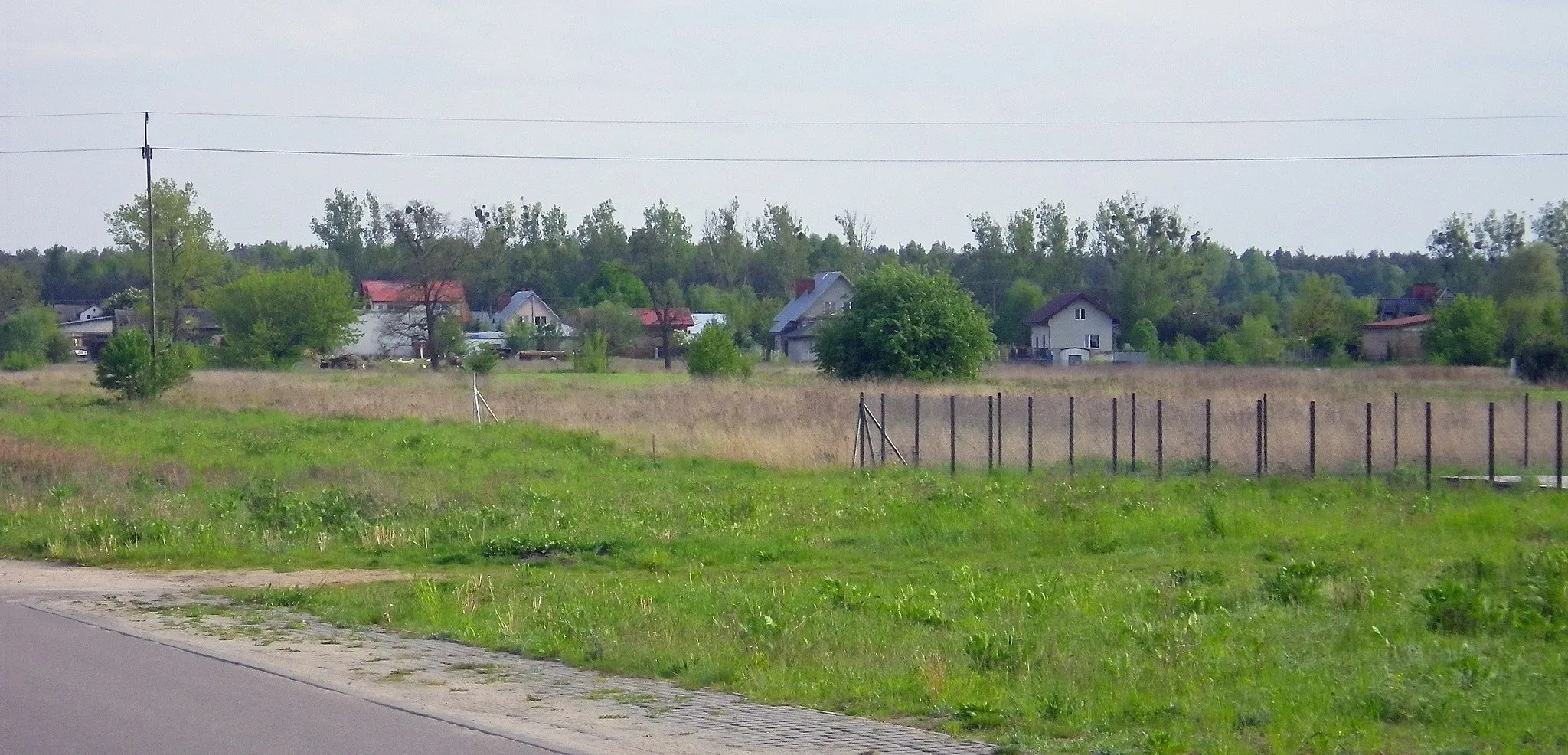 Photo showing: Southern part of Nowe Grochale, gmina Leoncin, Nowy Dwór Mazowiecki Country, Poland