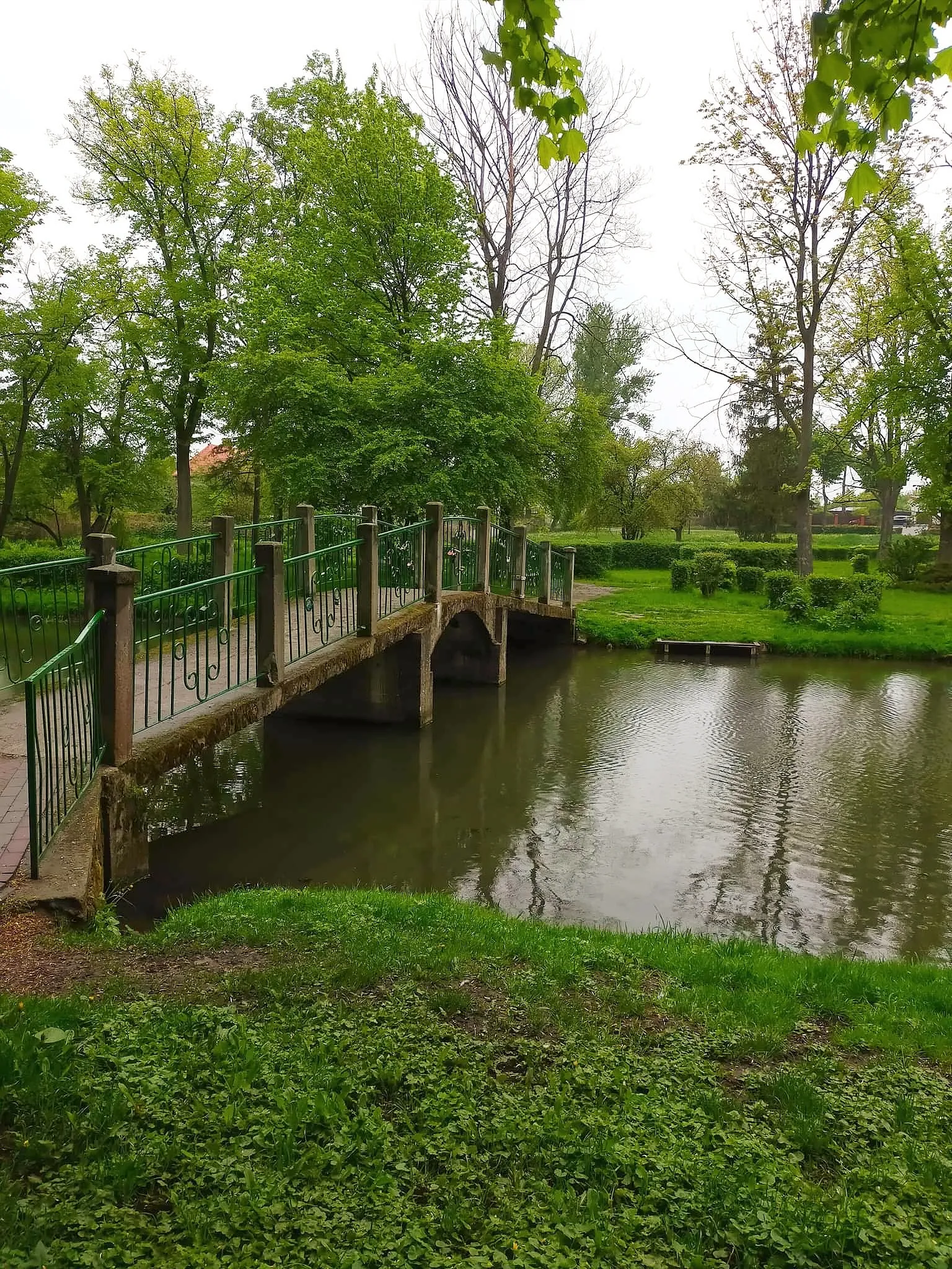 Photo showing: Park w Przasnyszu