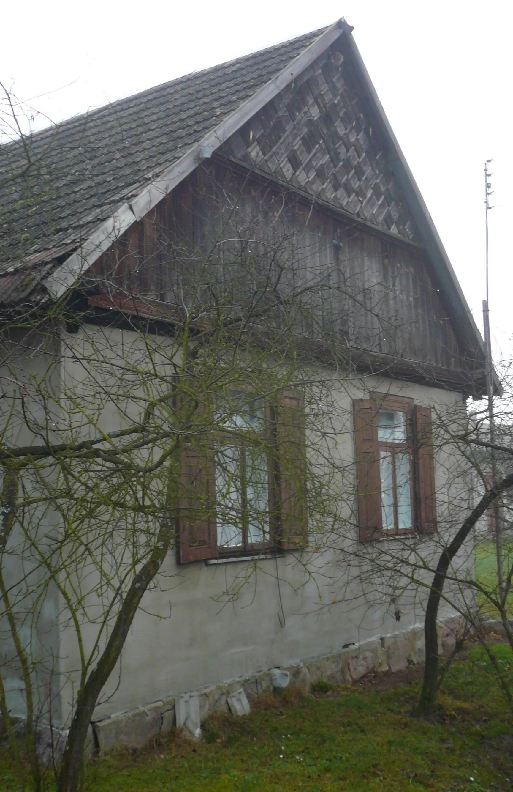Photo showing: The White Kurpie house in Białebłoto-Kobyla