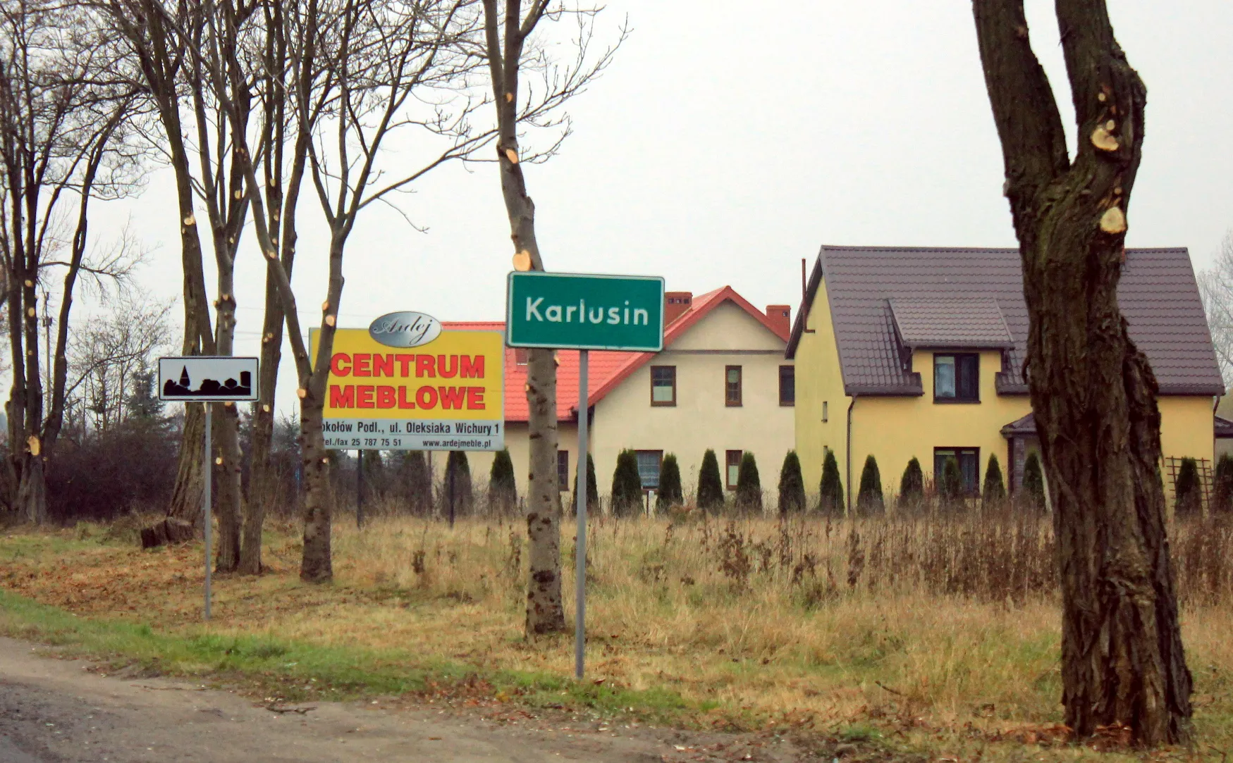 Photo showing: Karlusin - wieś w gminie Sokołów Podlaski, woj. mazowieckie