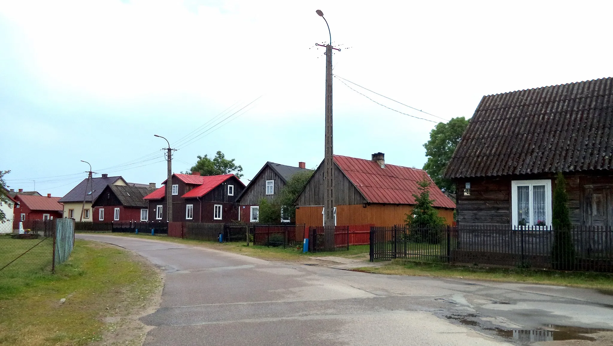 Photo showing: Stegna, village in Jednorożec commune, Poland