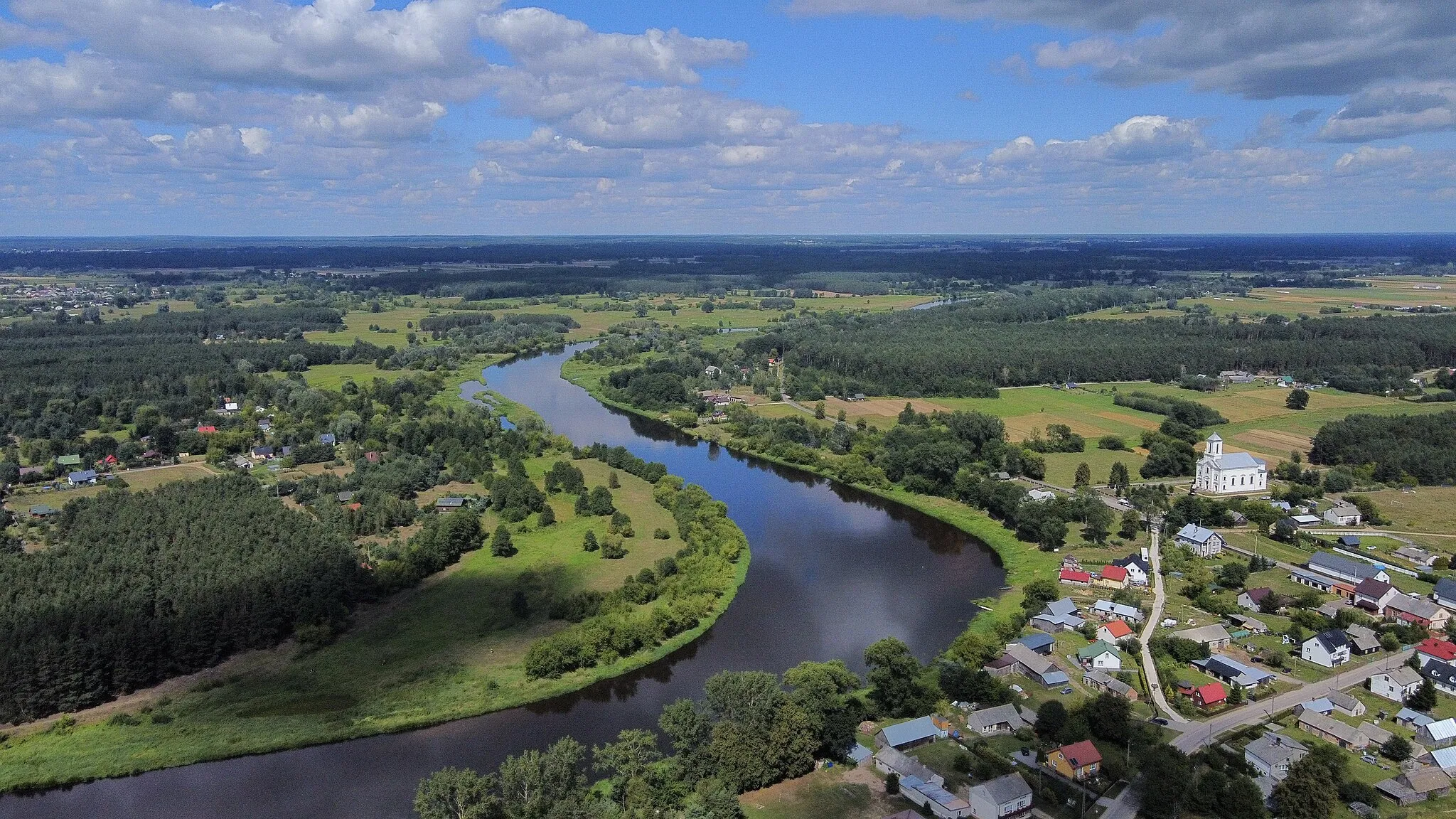 Photo showing: Zambski z drona