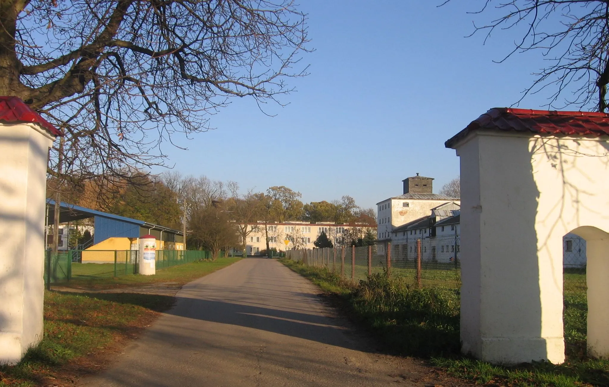 Photo showing: Zachodnia część miejscowości.