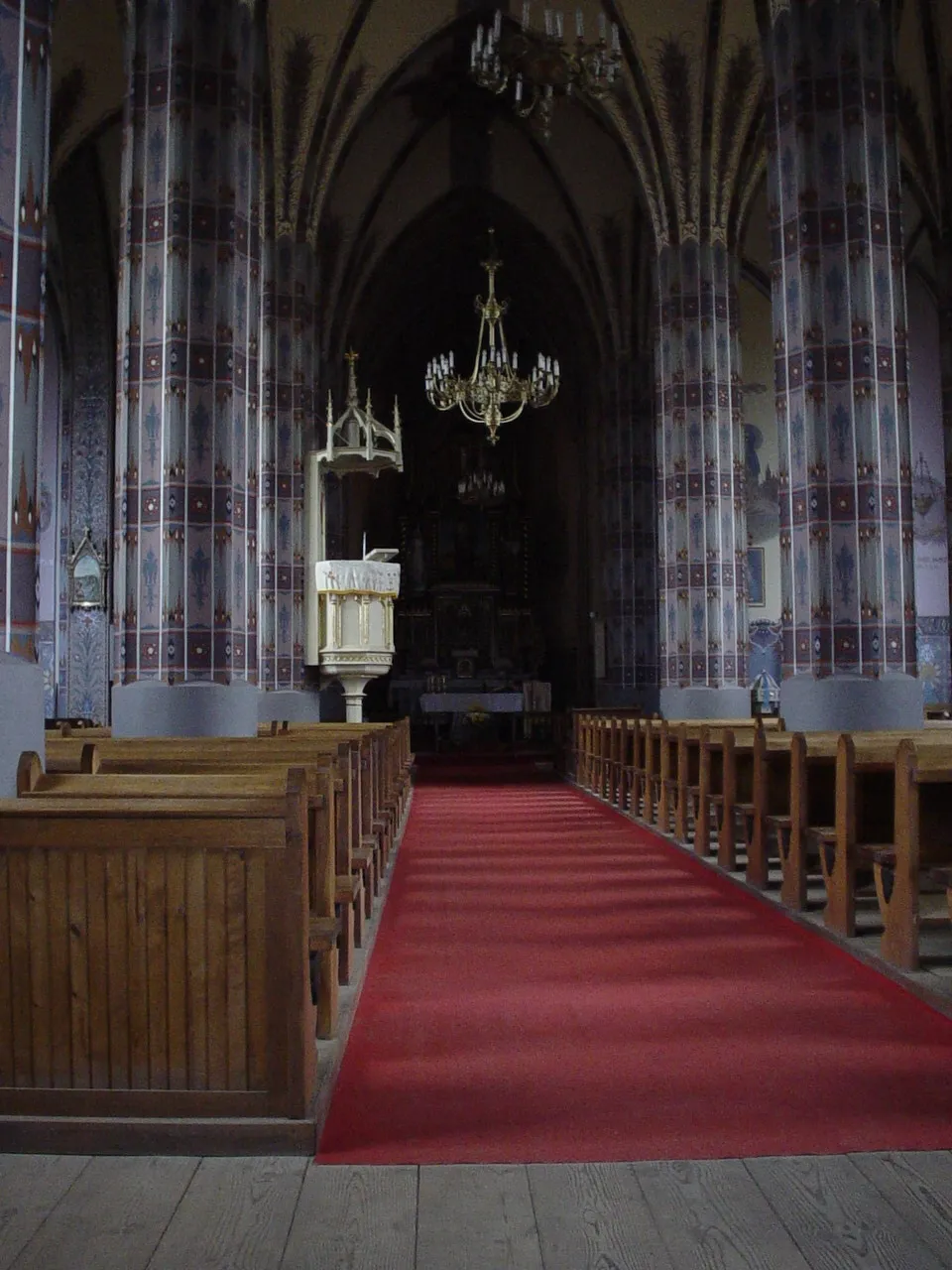 Photo showing: Kościół w Sulerzyżu, wnętrze