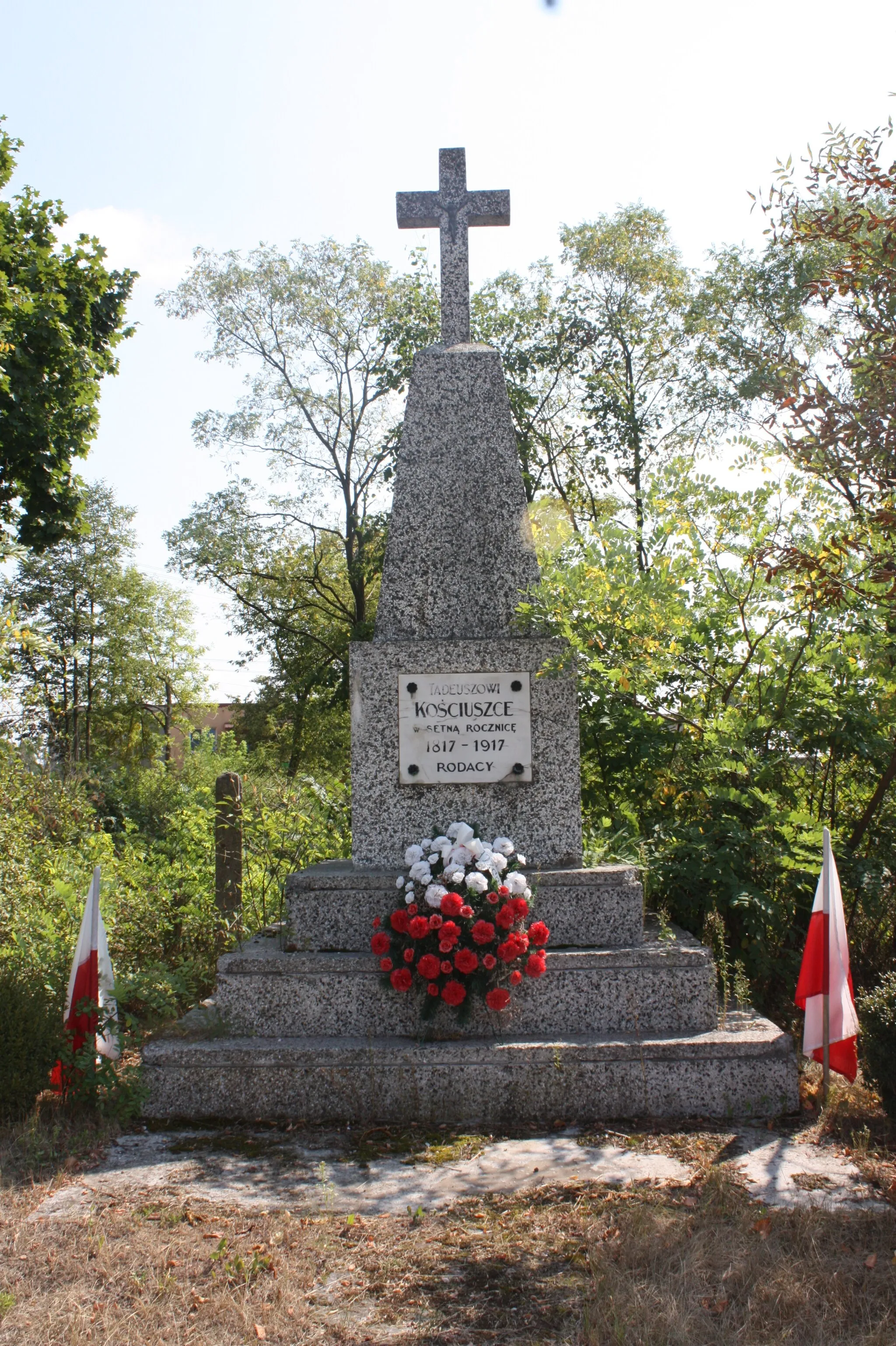 Photo showing: Sadowne, pomnik Tadeusza Kościuszki