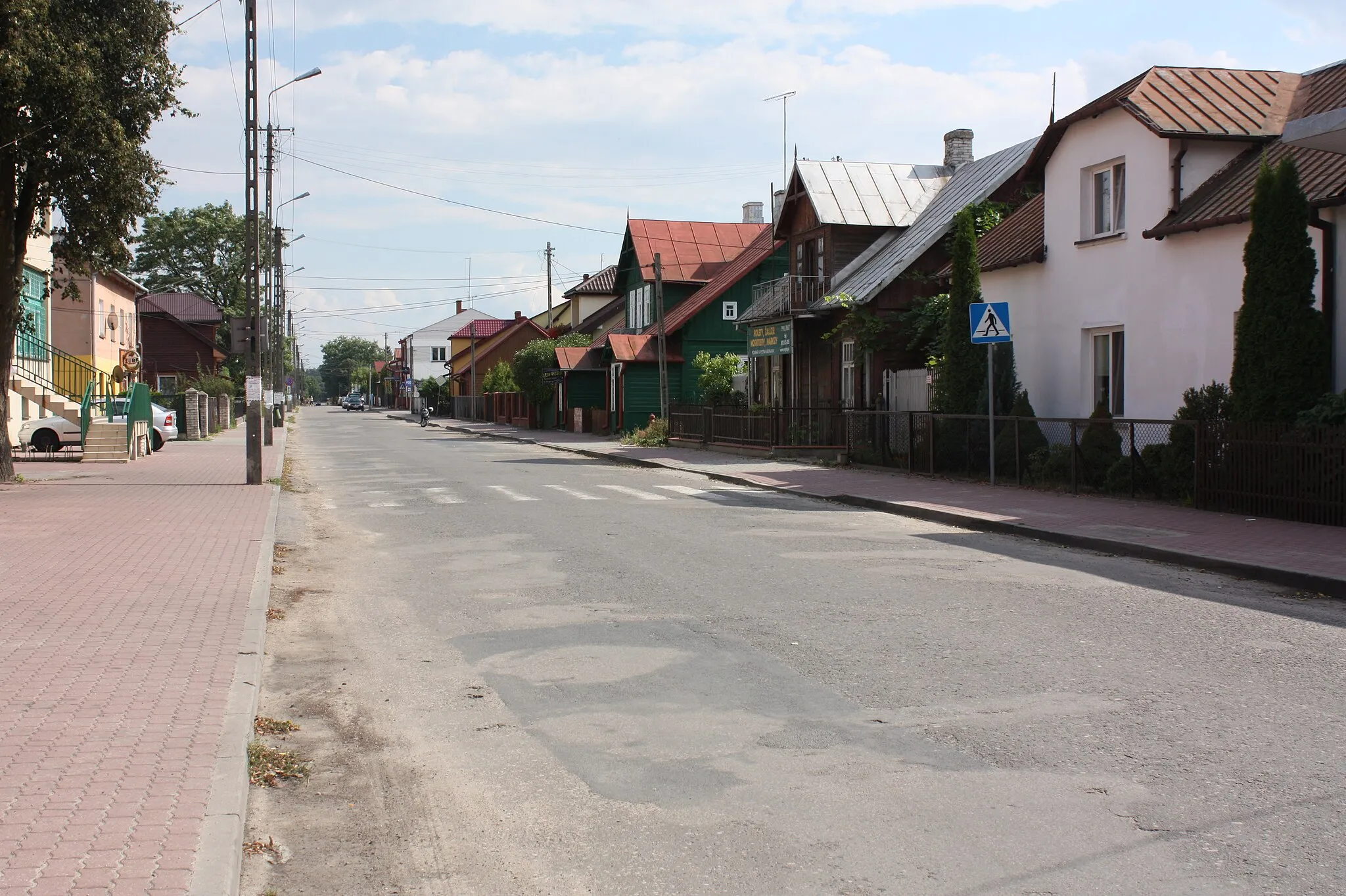 Photo showing: Sadowne, Kościuszki street