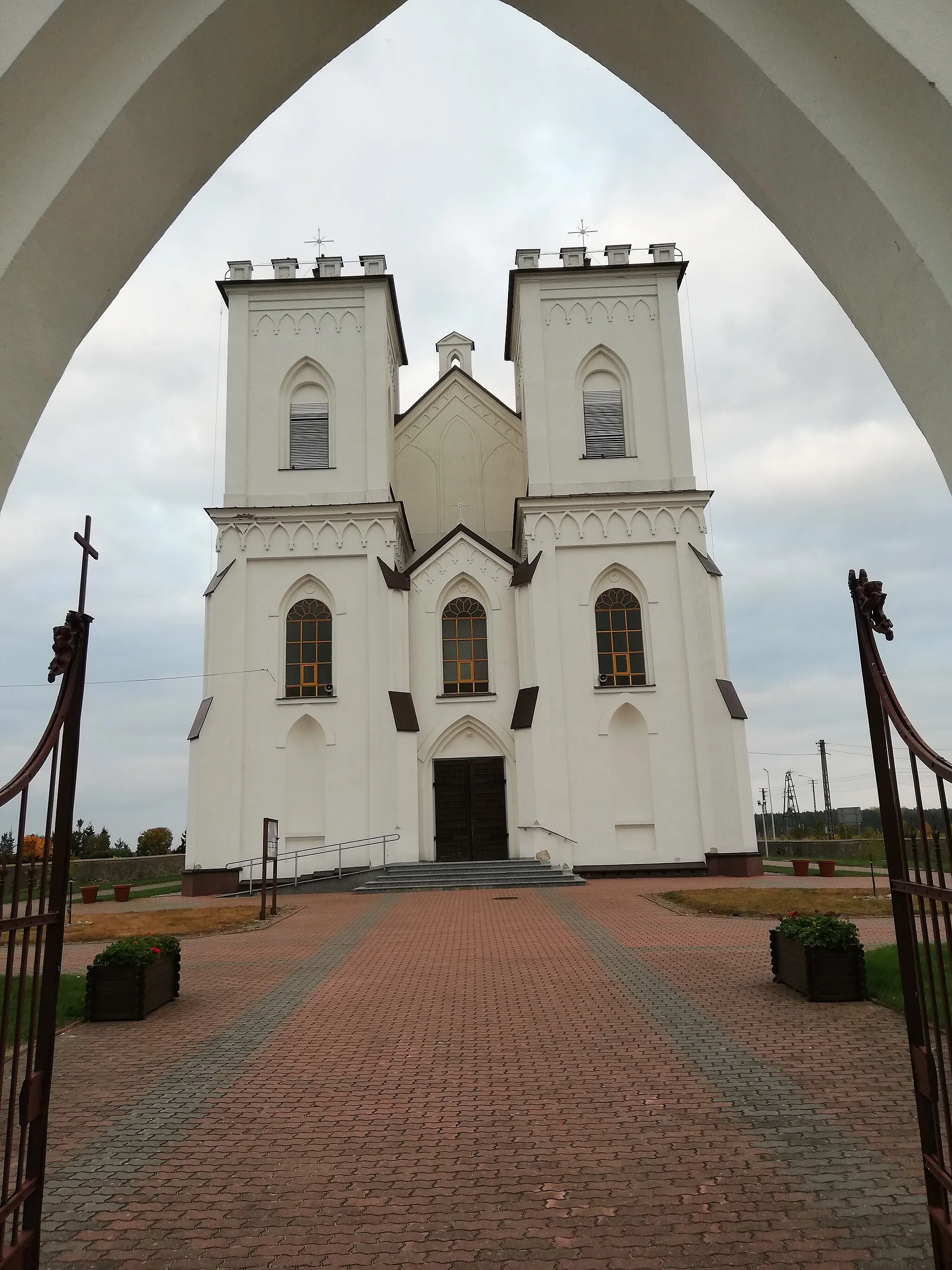 Photo showing: Kościół parafialny Przemienienia Pańskiego w Perlejewie, 1859