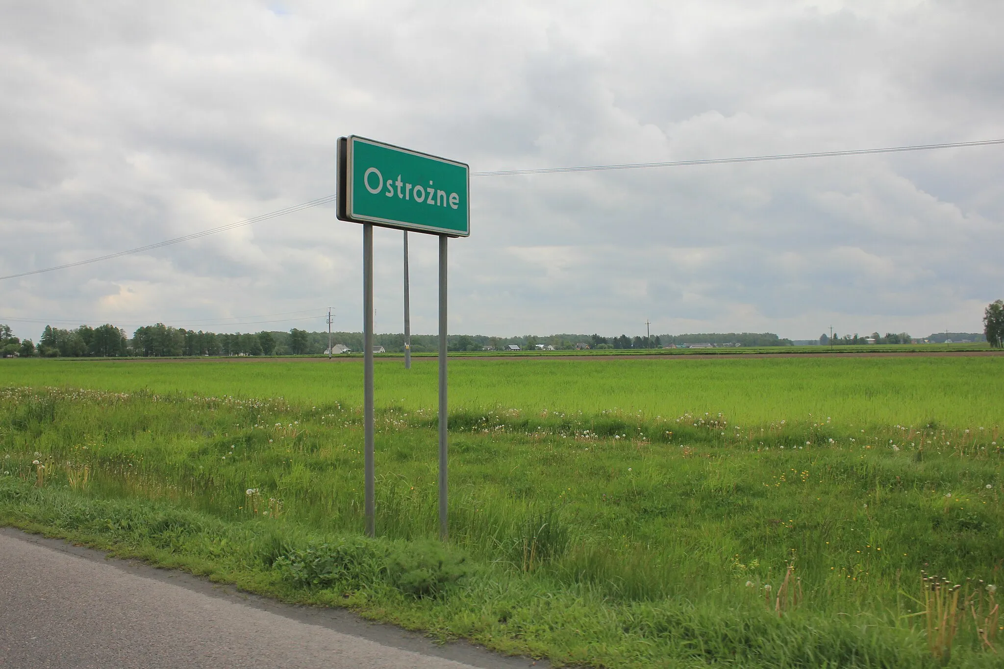 Photo showing: Ostrożne - wieś w Polsce położona w województwie podlaskim, w powiecie zambrowskim, w gminie Szumowo.