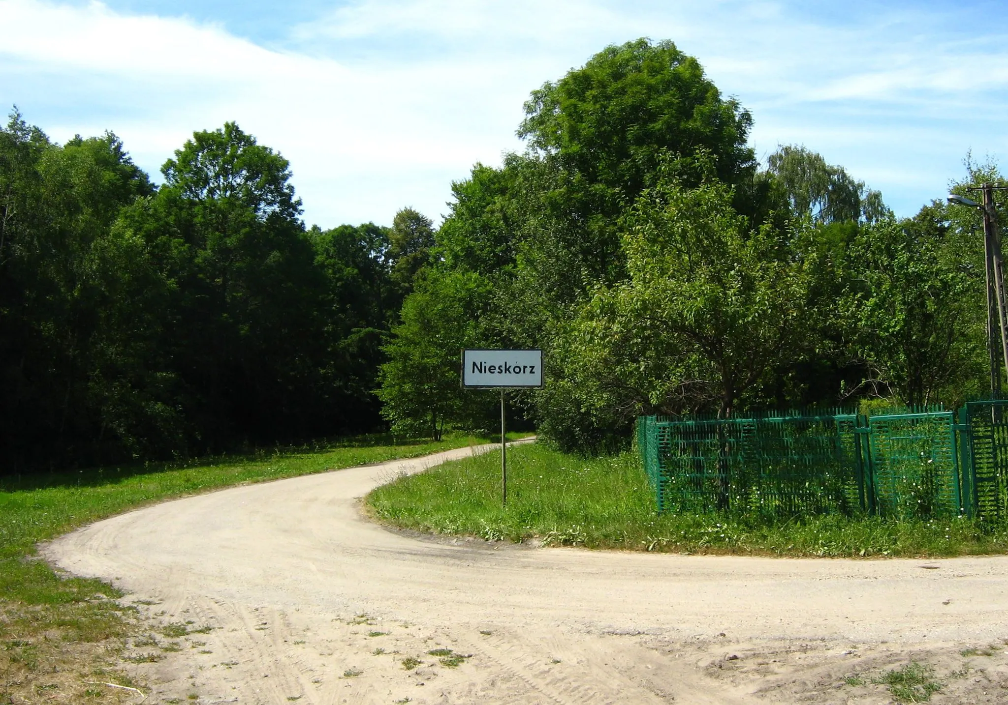 Photo showing: Nieskórz village, Poland.