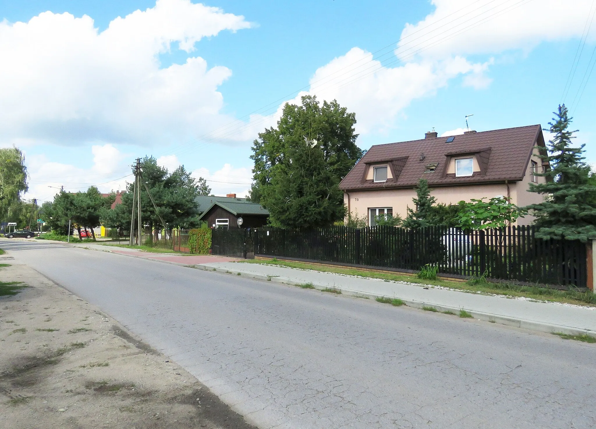 Photo showing: Mrozy, ul;Wspólna